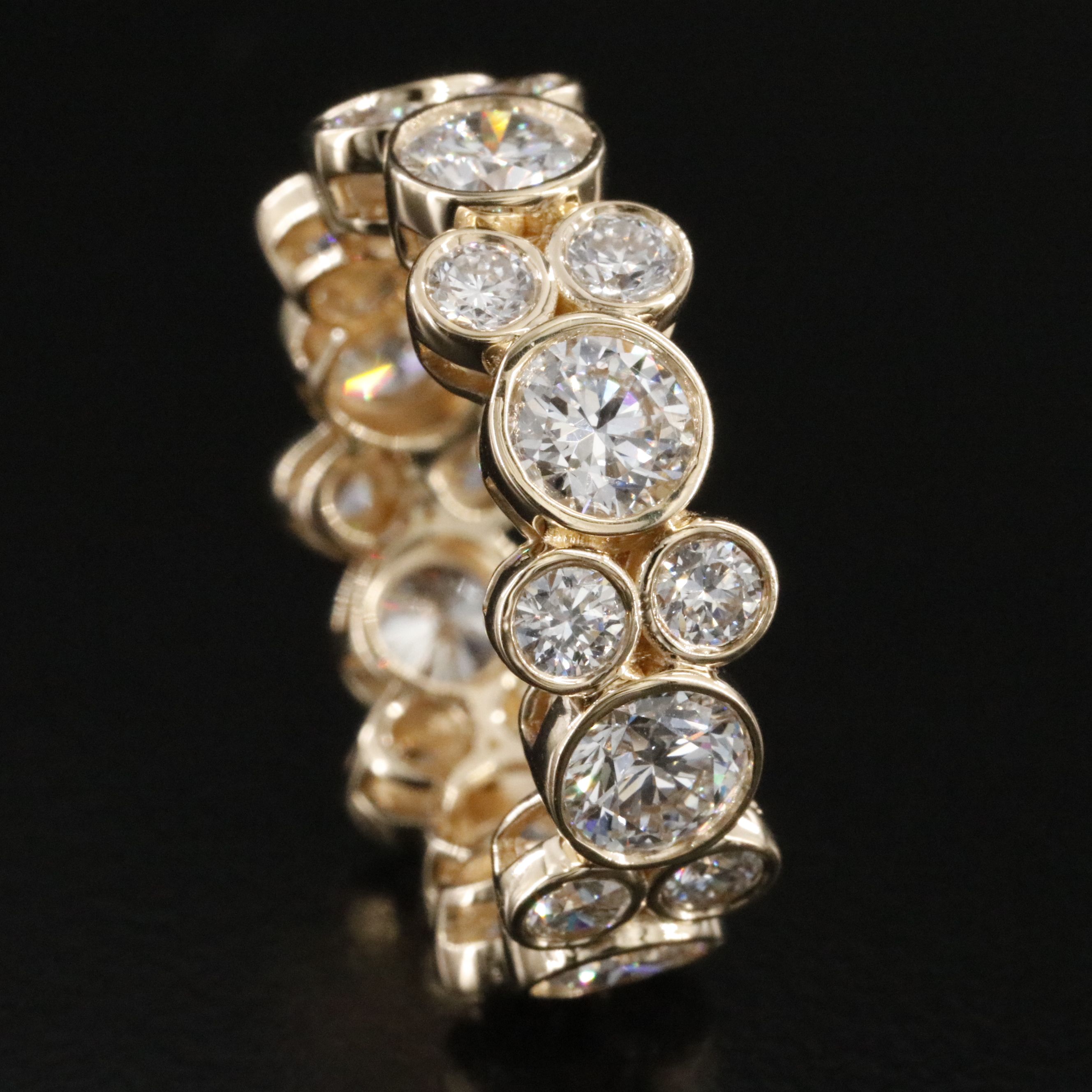 14K 4.73 CTW Lab Grown Diamond Eternity Band