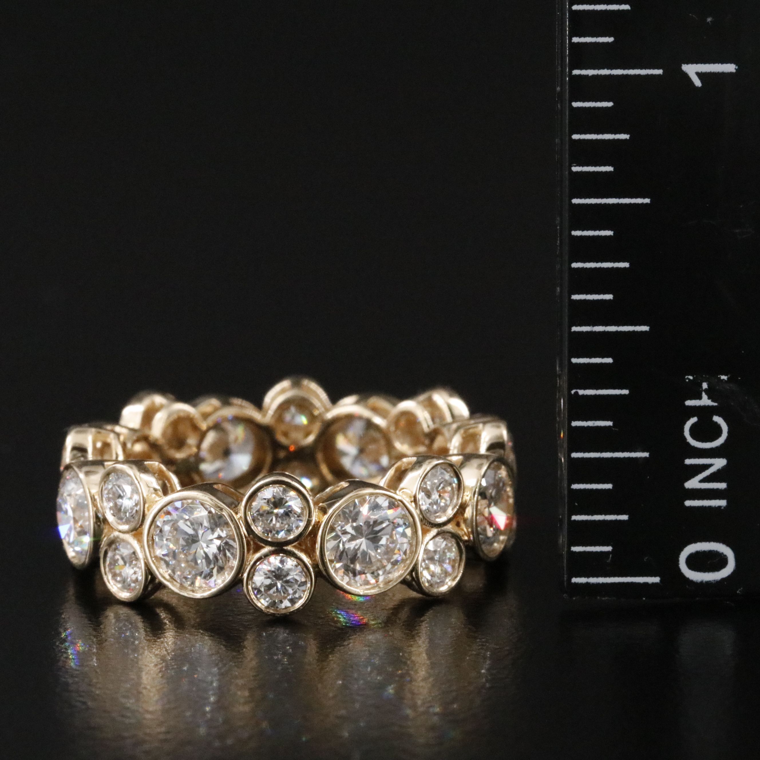 14K 4.73 CTW Lab Grown Diamond Eternity Band