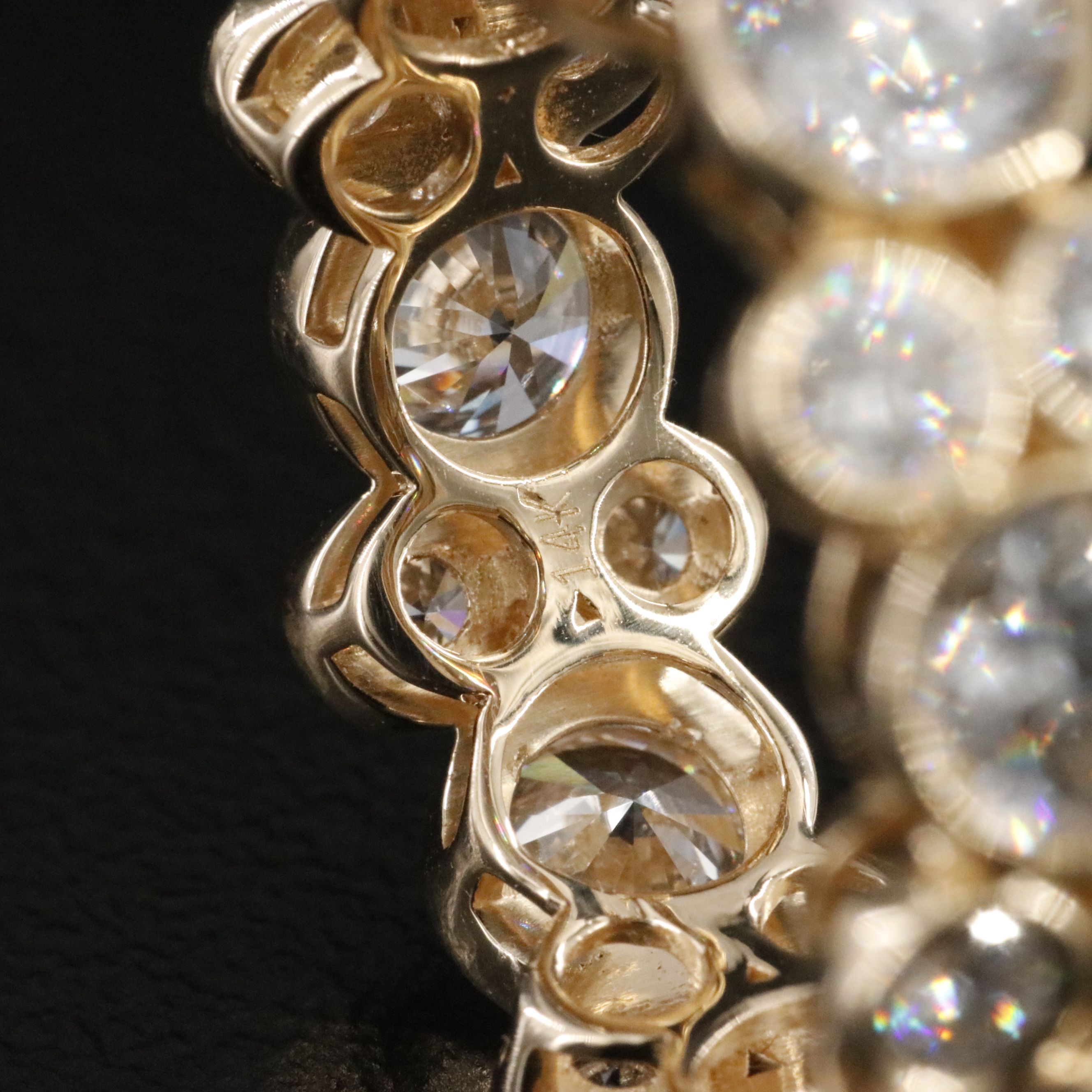 14K 4.73 CTW Lab Grown Diamond Eternity Band