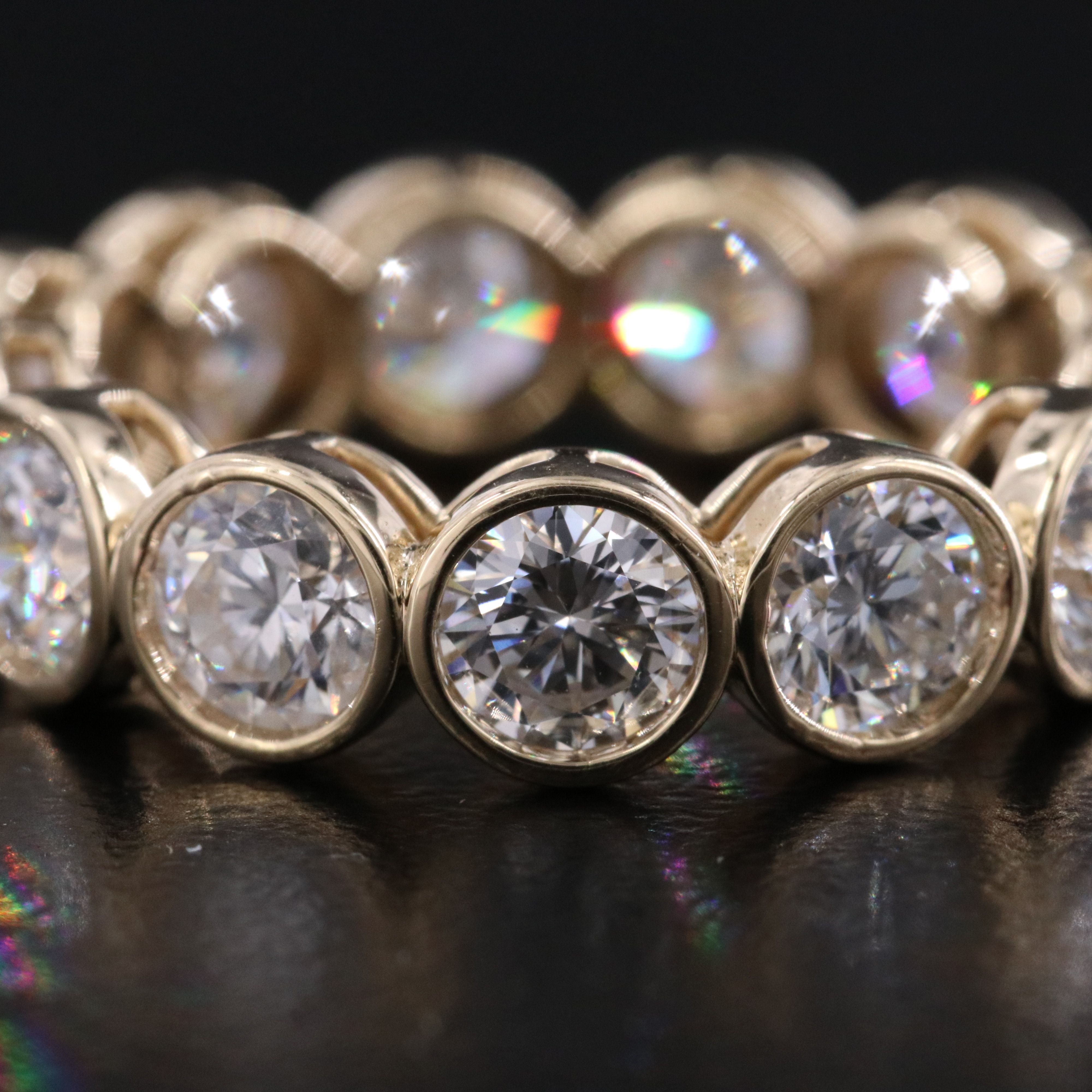 14K 4.13 CTW Lab Grown Diamond Eternity Band