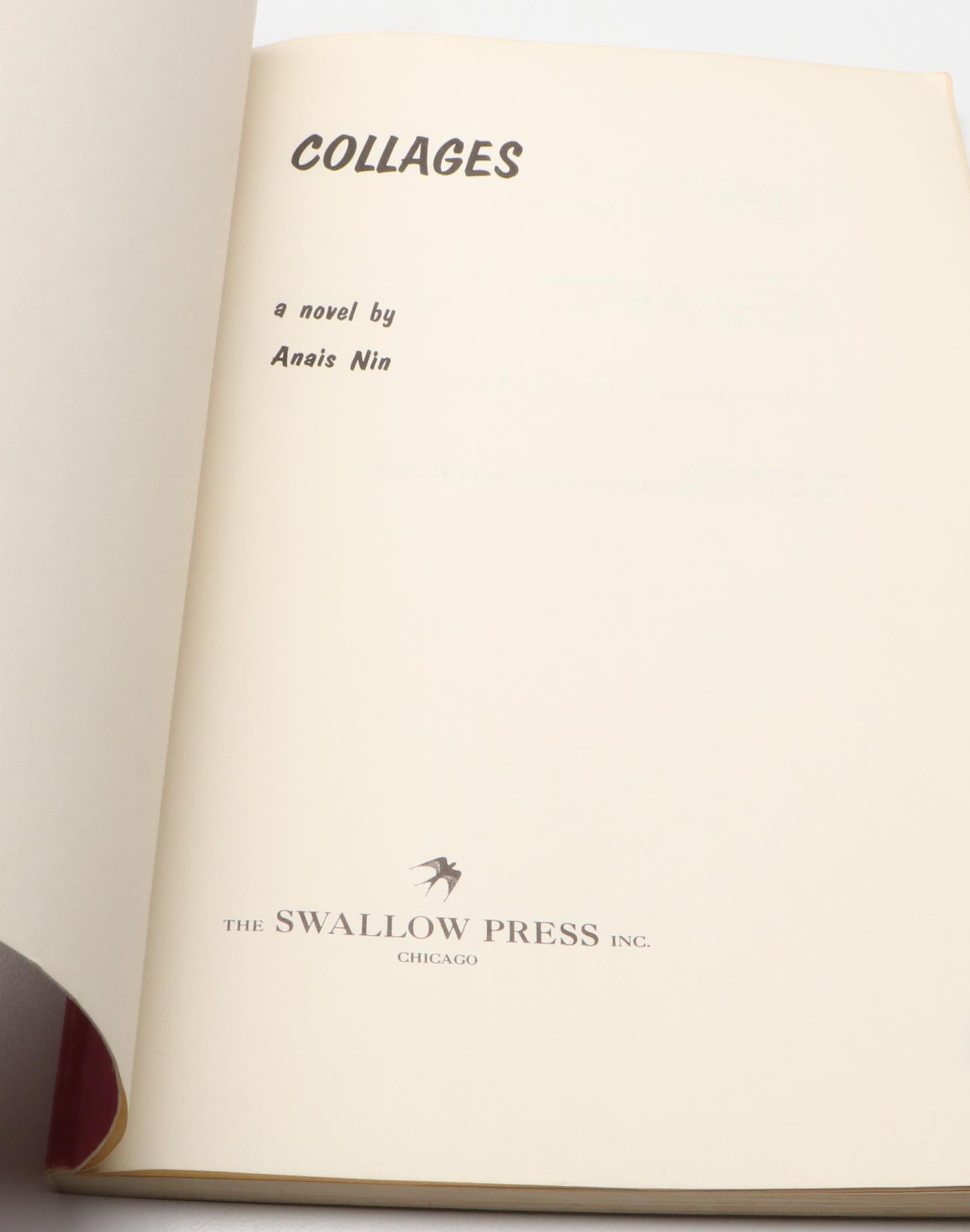 "Collages" by Anaïs Nin