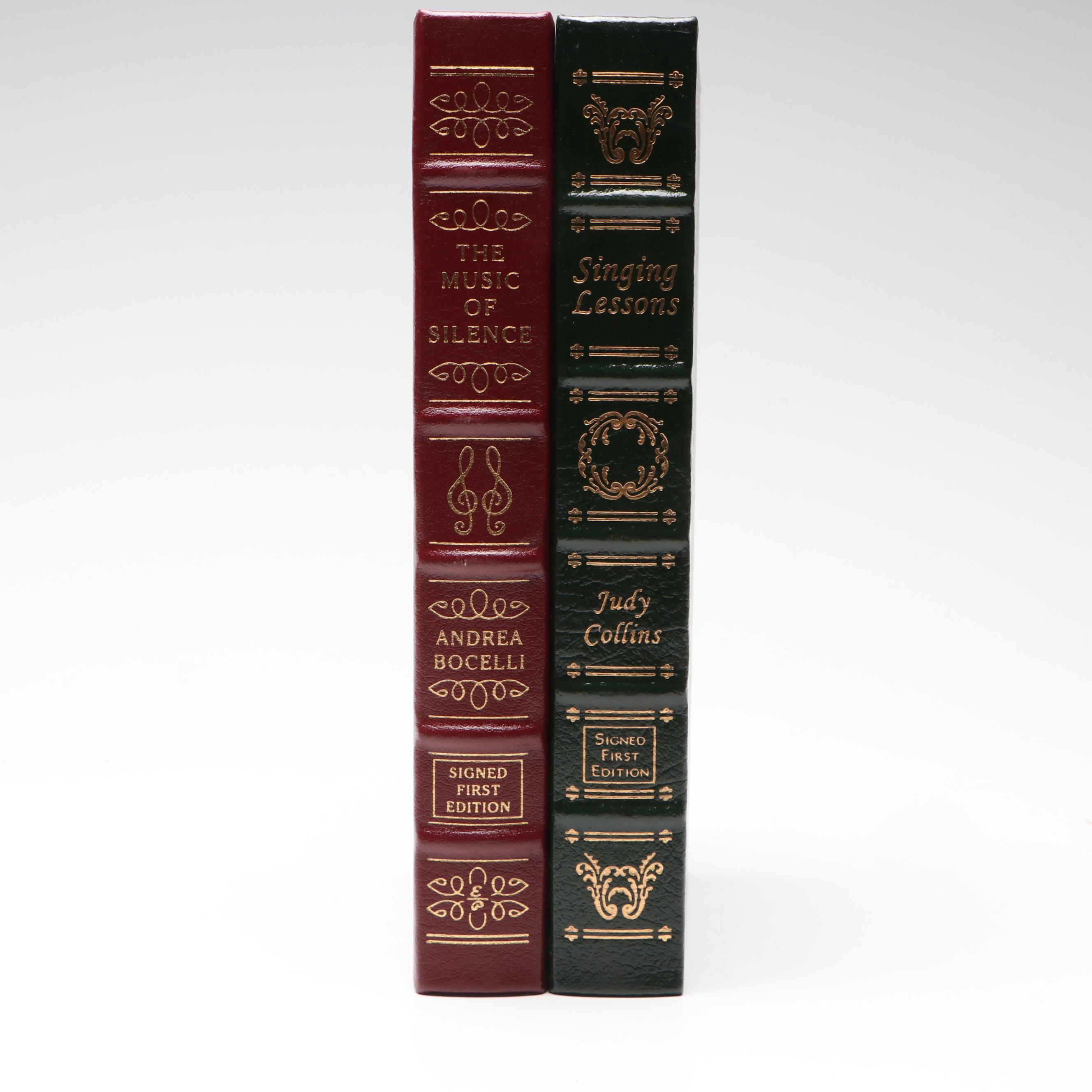 Signed First Edition "Singing Lessons" by Judy Collins and More