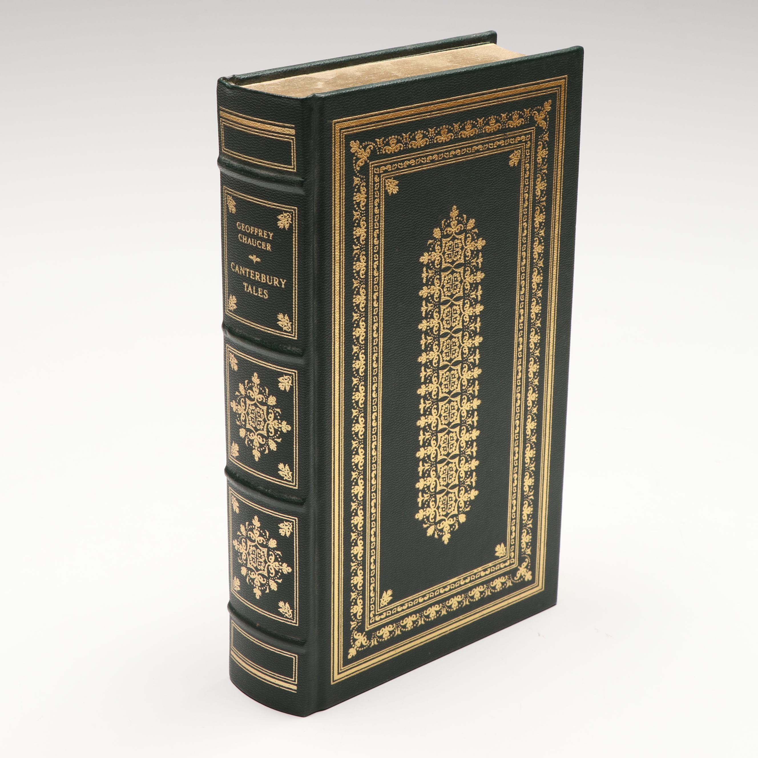 Franklin Library "Canterbury Tales" by Geoffrey Chaucer and More Classics
