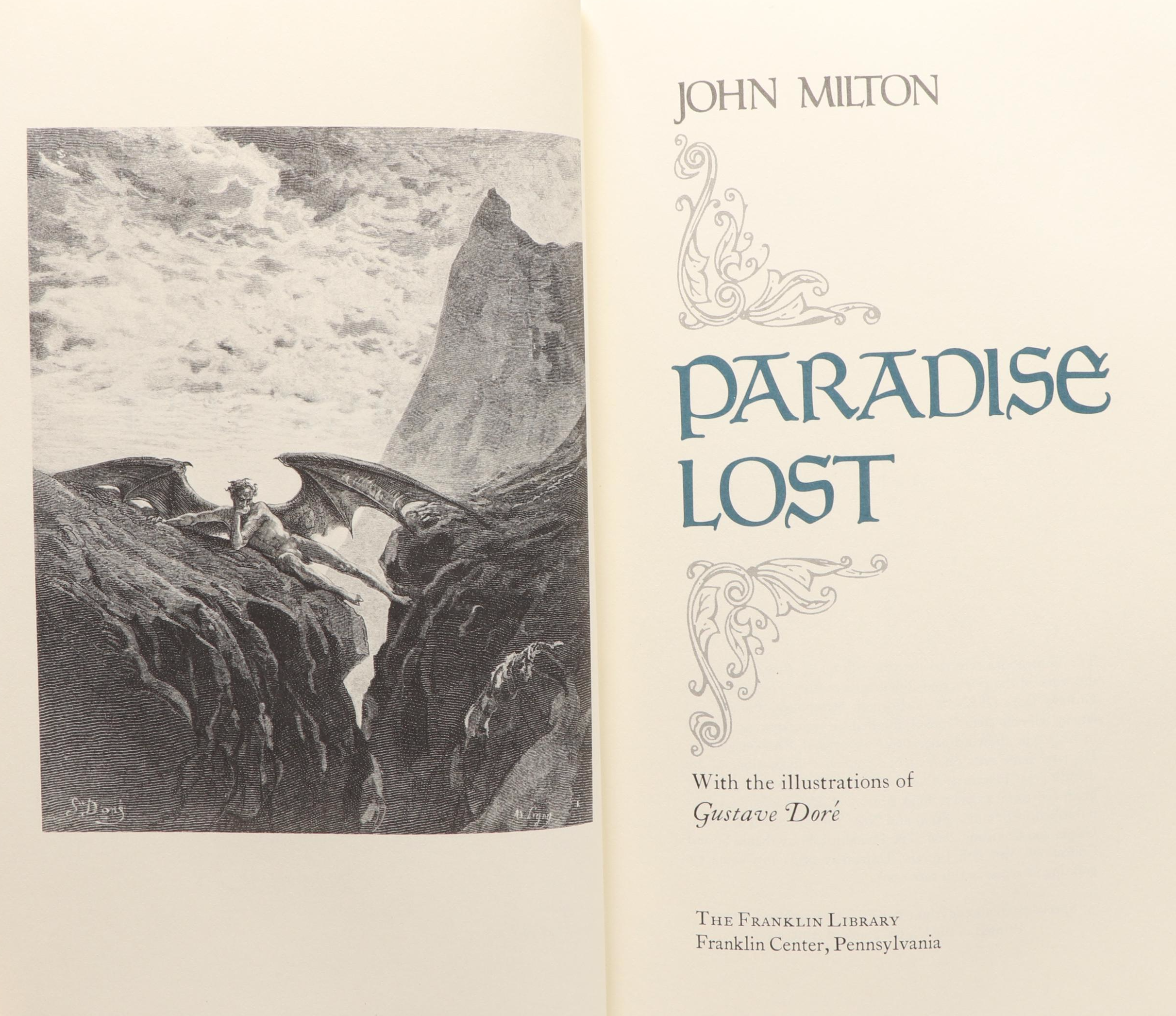 Franklin Library "Canterbury Tales" by Geoffrey Chaucer and More Classics