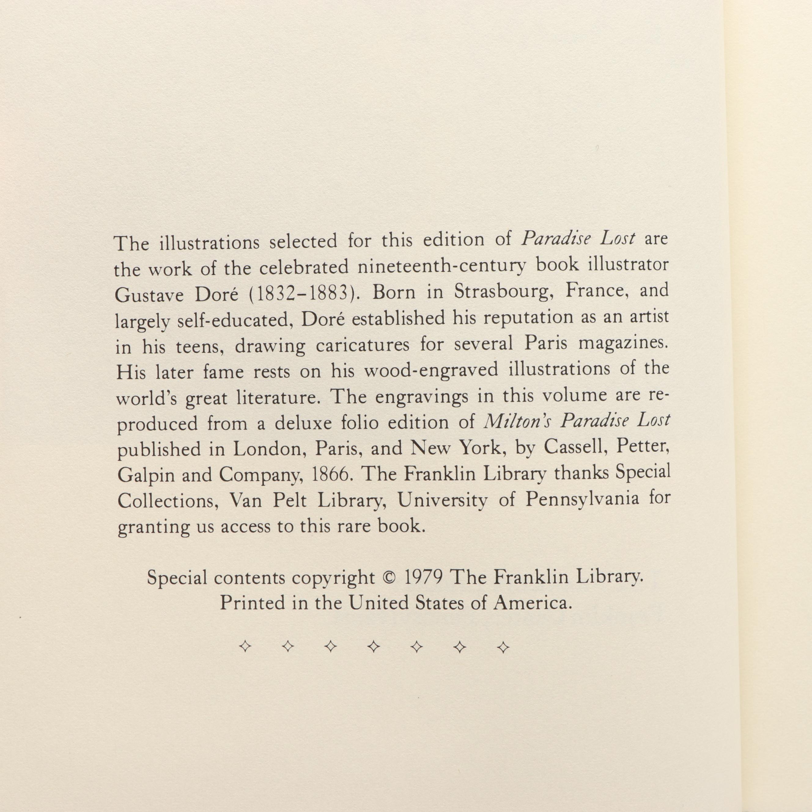 Franklin Library "Canterbury Tales" by Geoffrey Chaucer and More Classics