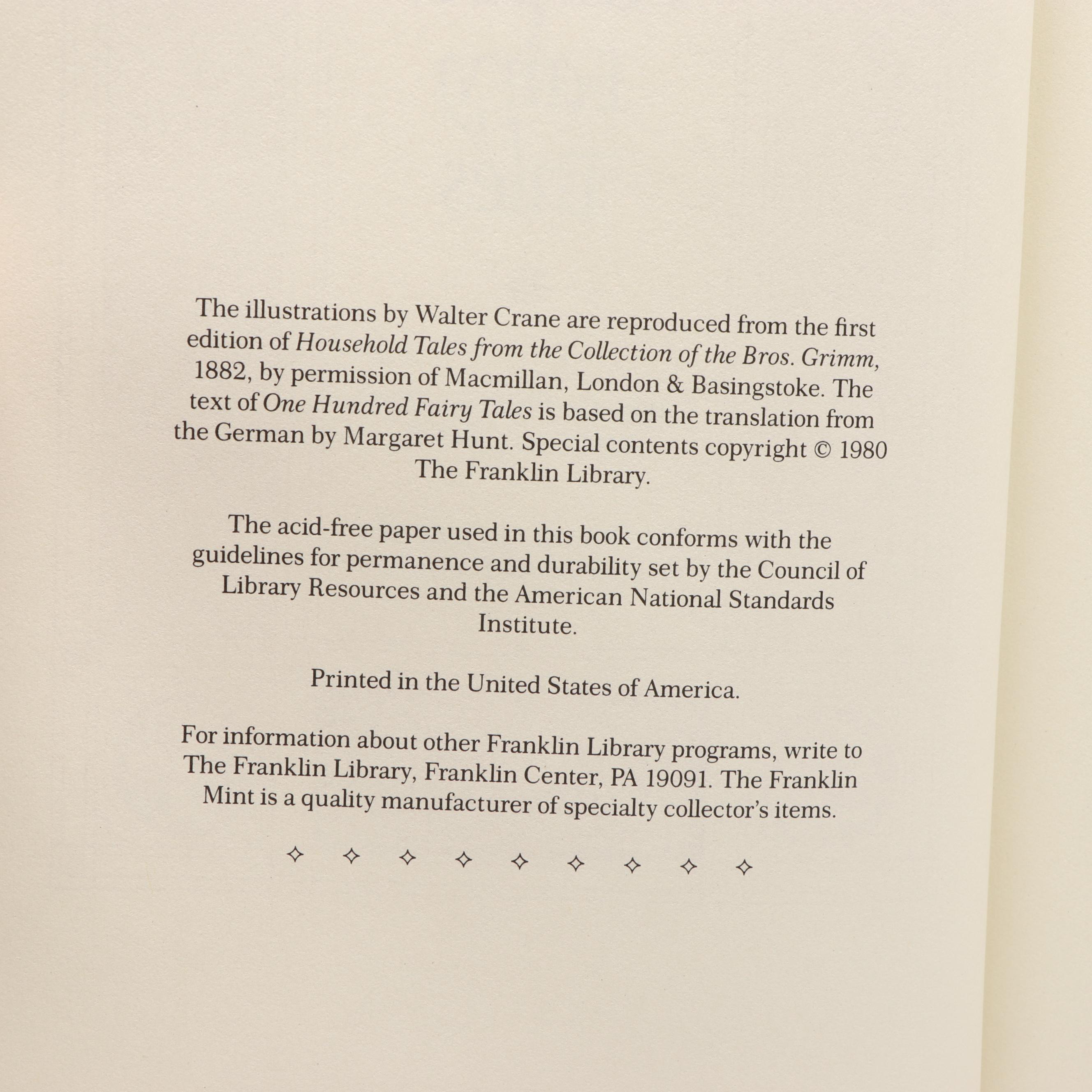 Franklin Library "Canterbury Tales" by Geoffrey Chaucer and More Classics
