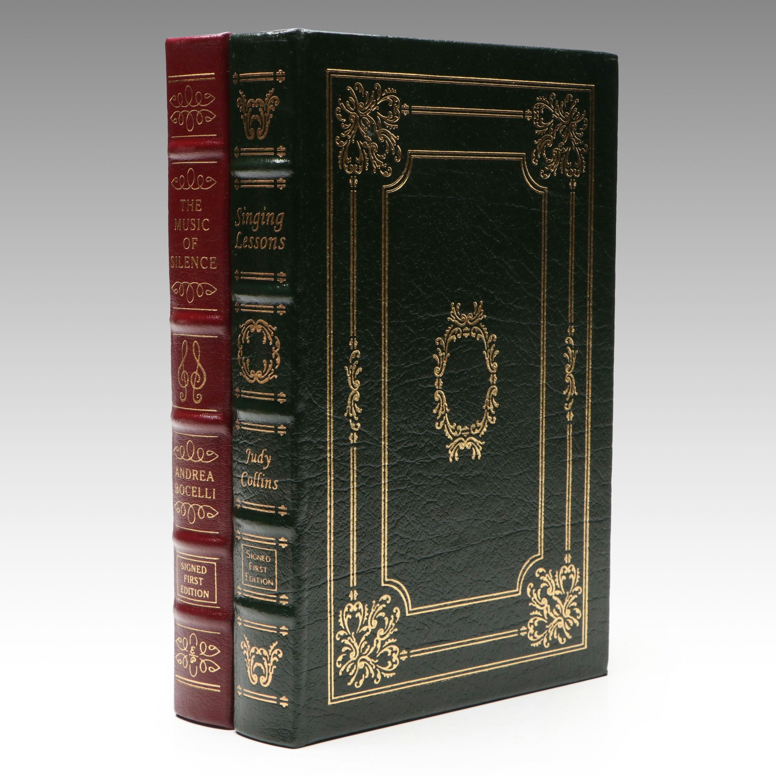 Signed First Edition "Singing Lessons" by Judy Collins and More