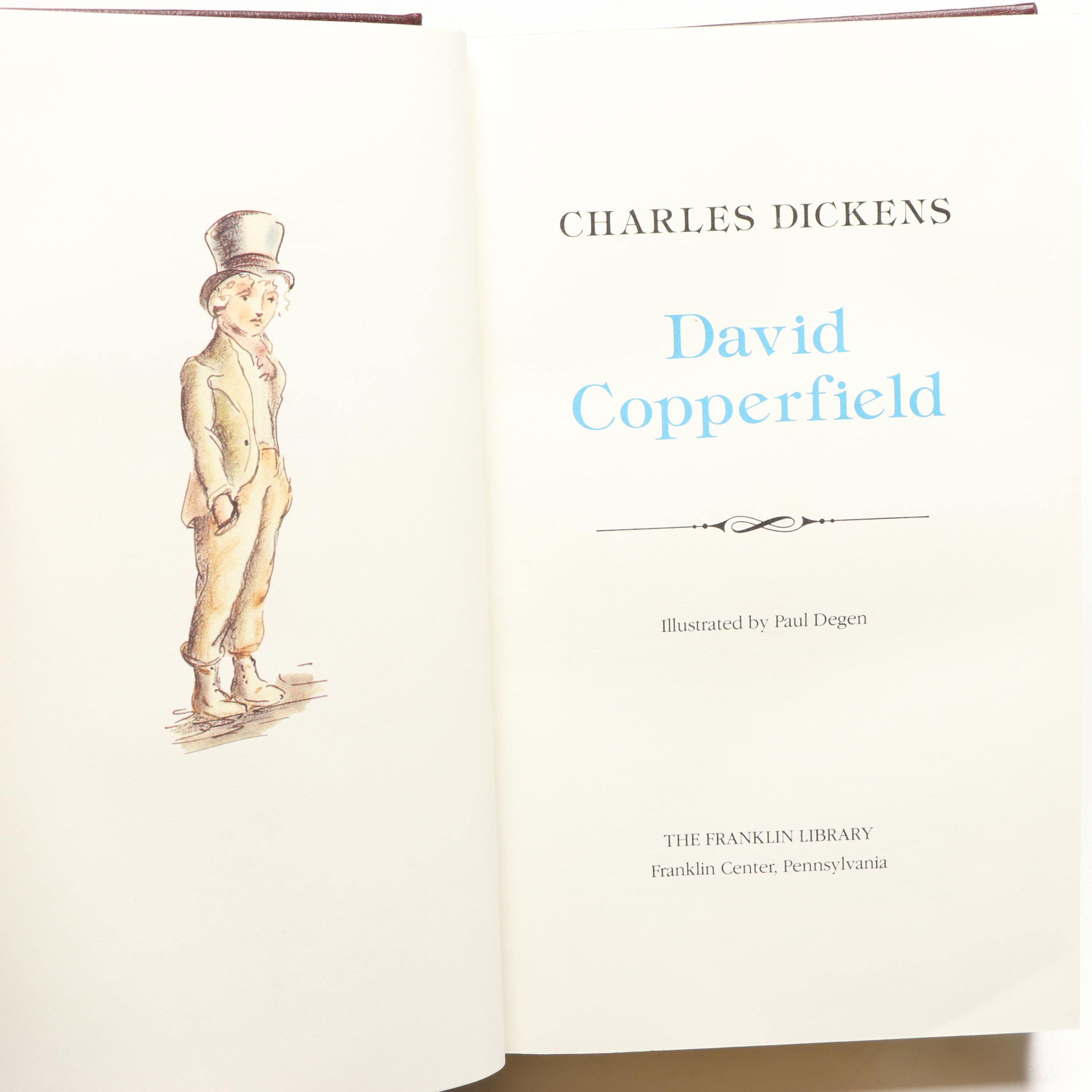 Franklin Library "A Tale of Two Cities" by Charles Dickens and More Classics