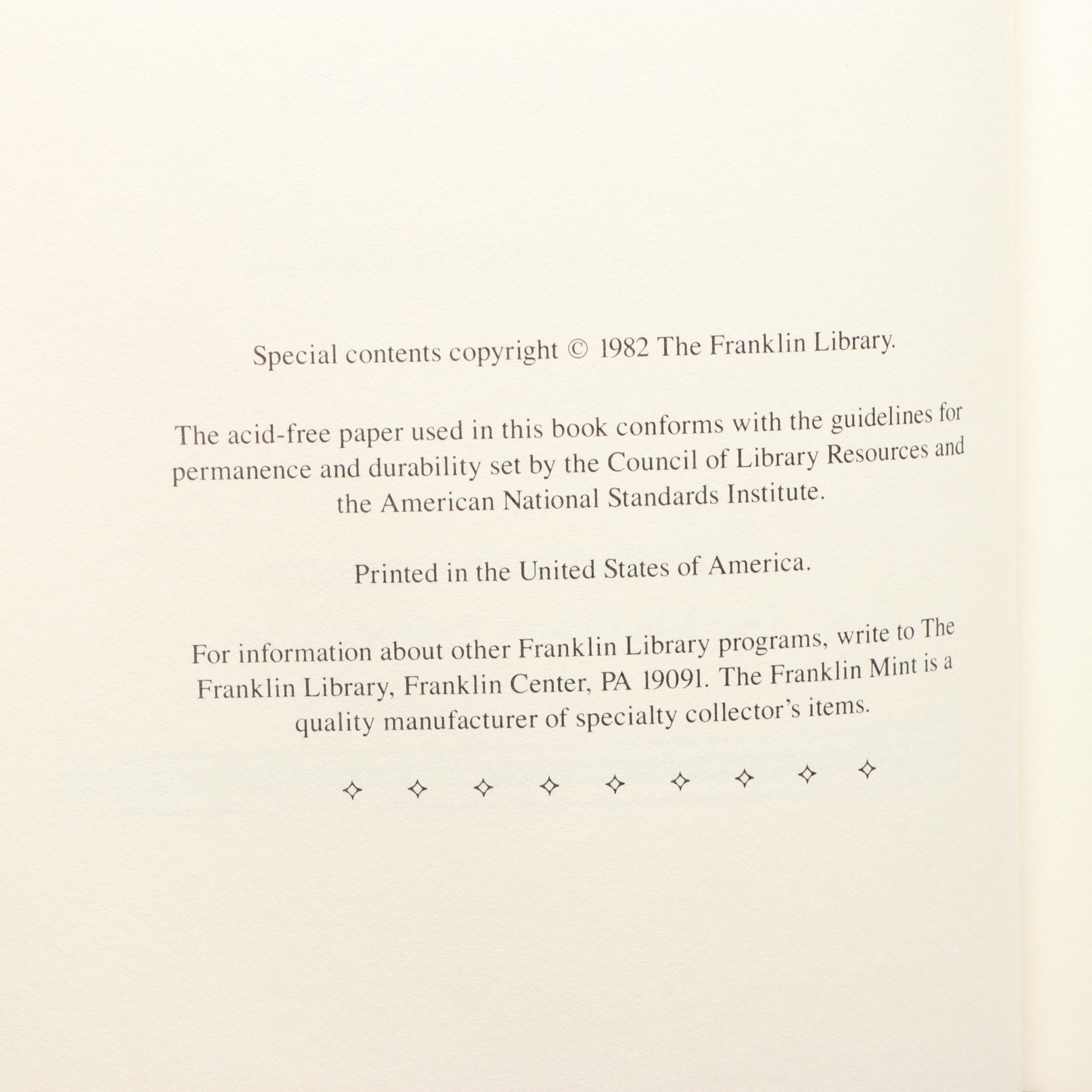 Franklin Library "A Tale of Two Cities" by Charles Dickens and More Classics