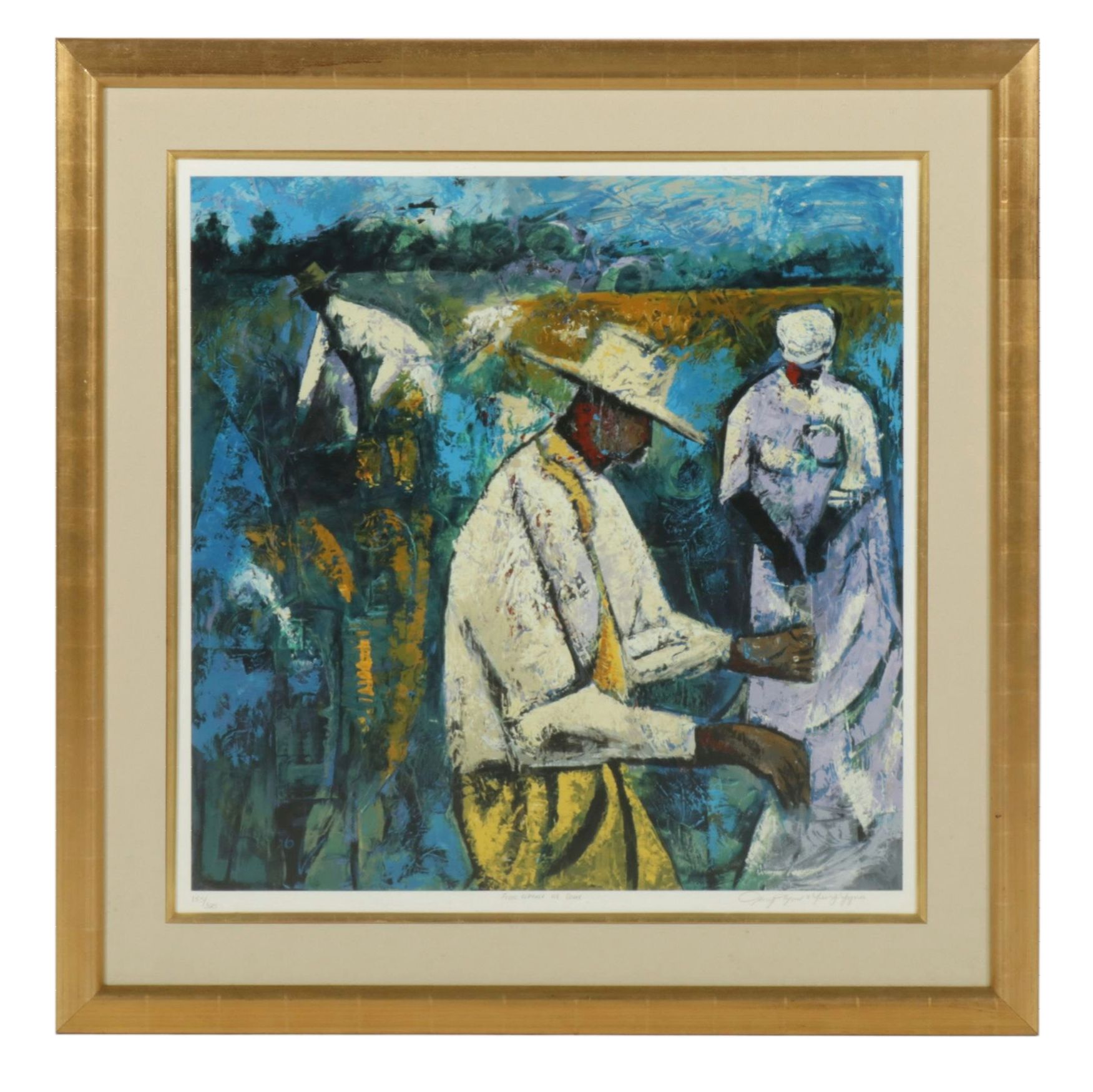 Terry and Jerry Lynn Serigraph "From Whence We Came", Early 21st Century