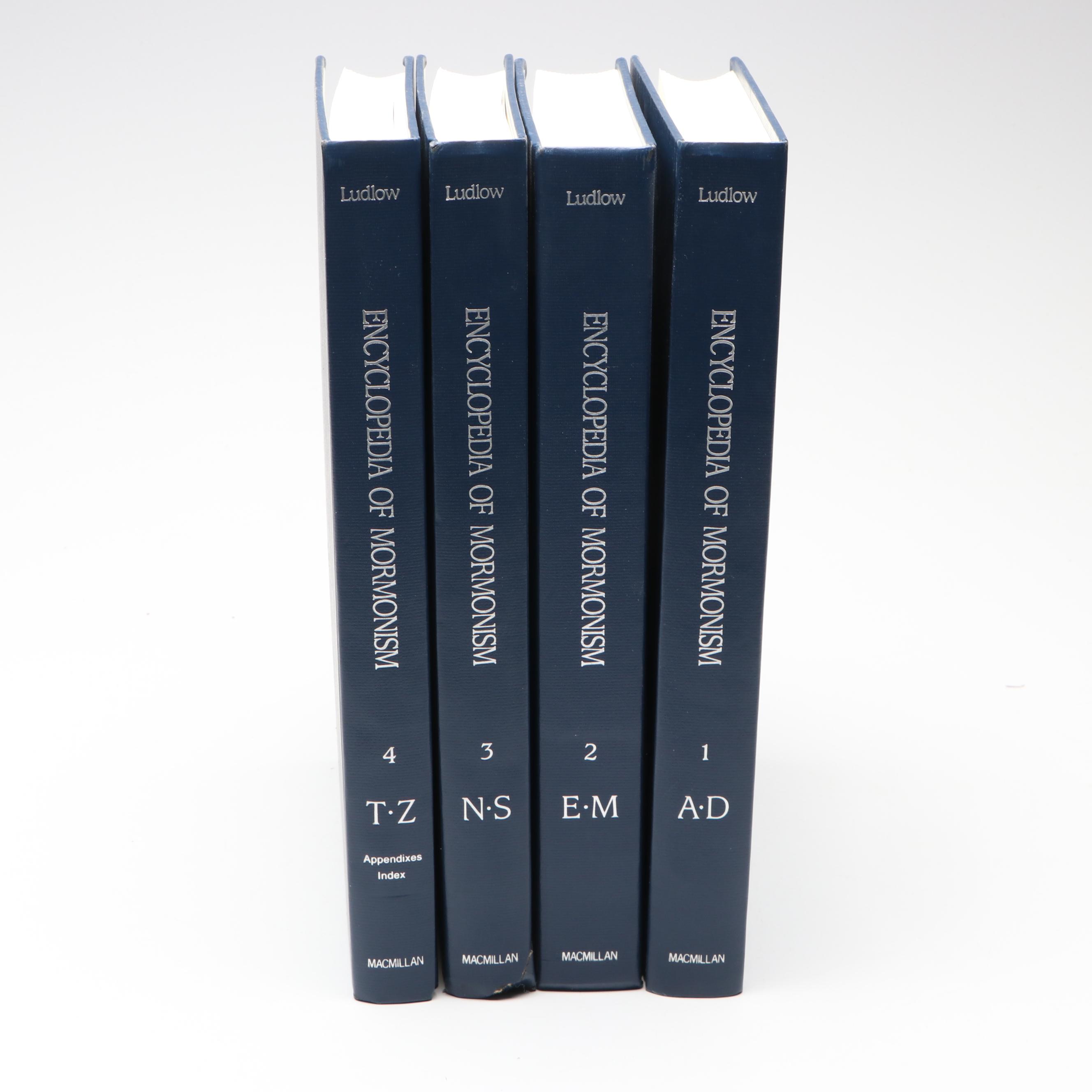 "Encyclopedia of Mormonism" Four-Volume Set Edited by Daniel H. Ludlow, 1992