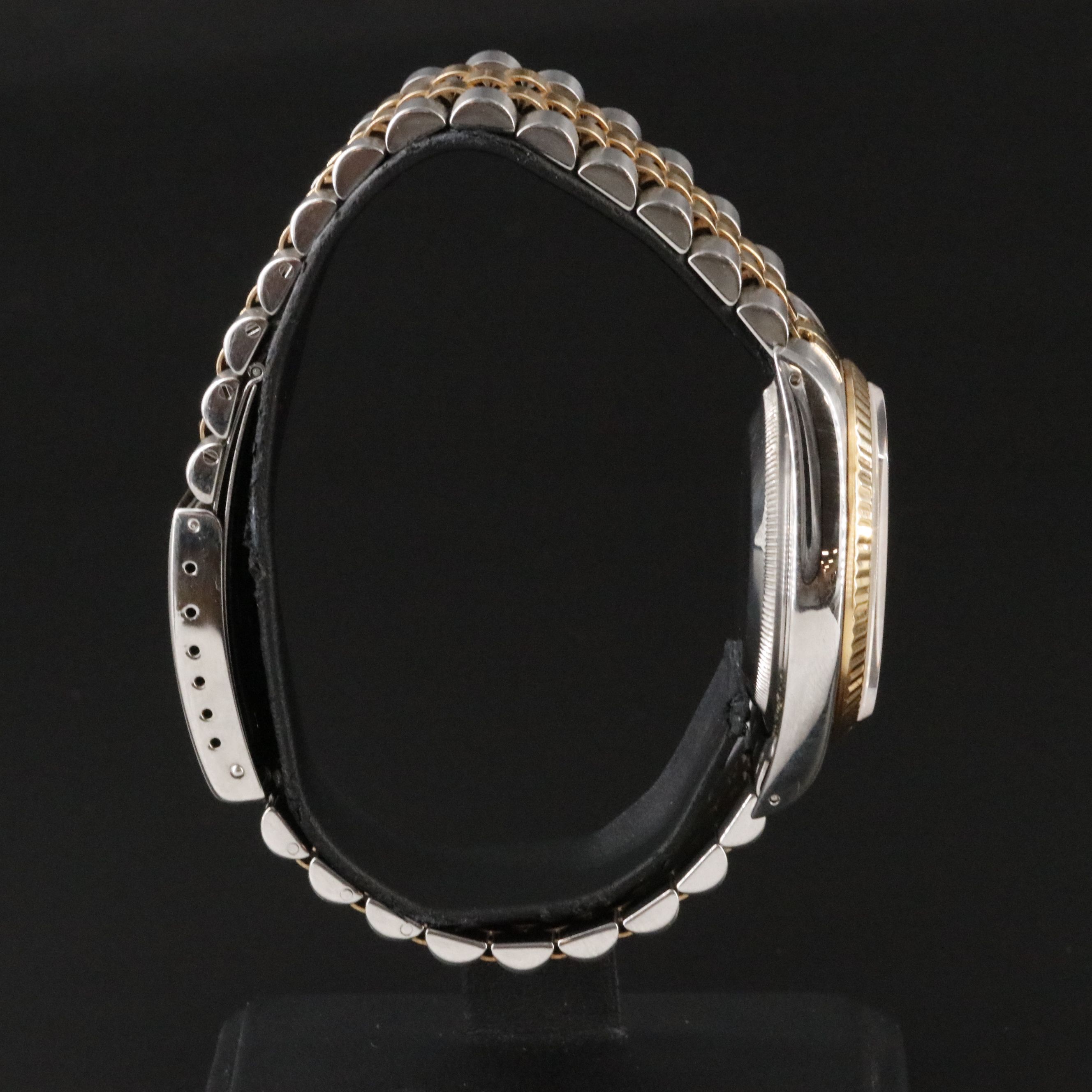 1988 Rolex Tapestry Dial Two Tone Datejust Watch