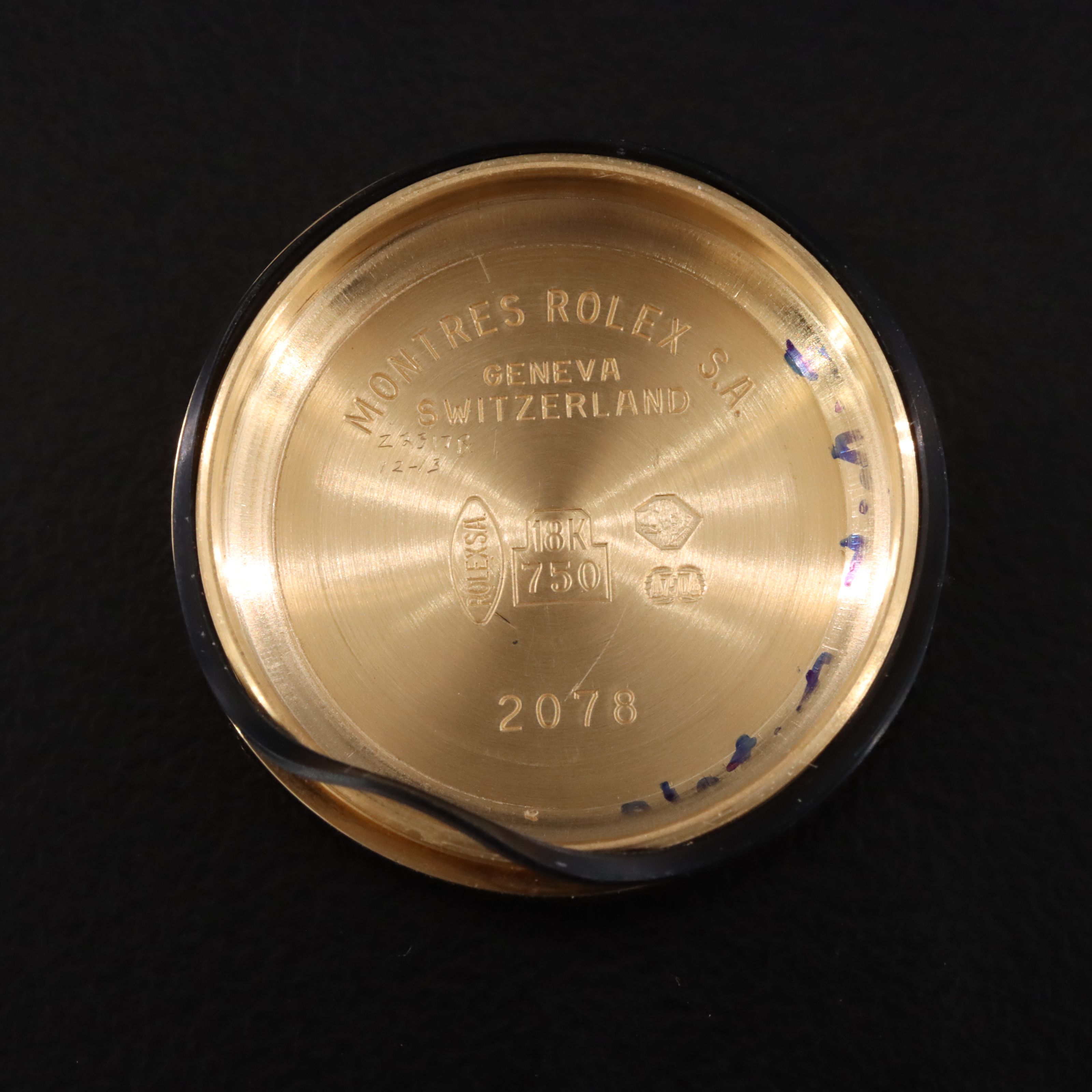 1999 Rolex Custom 1.02ctw. Diamond Dial & Bezel 18K Datejust Watch