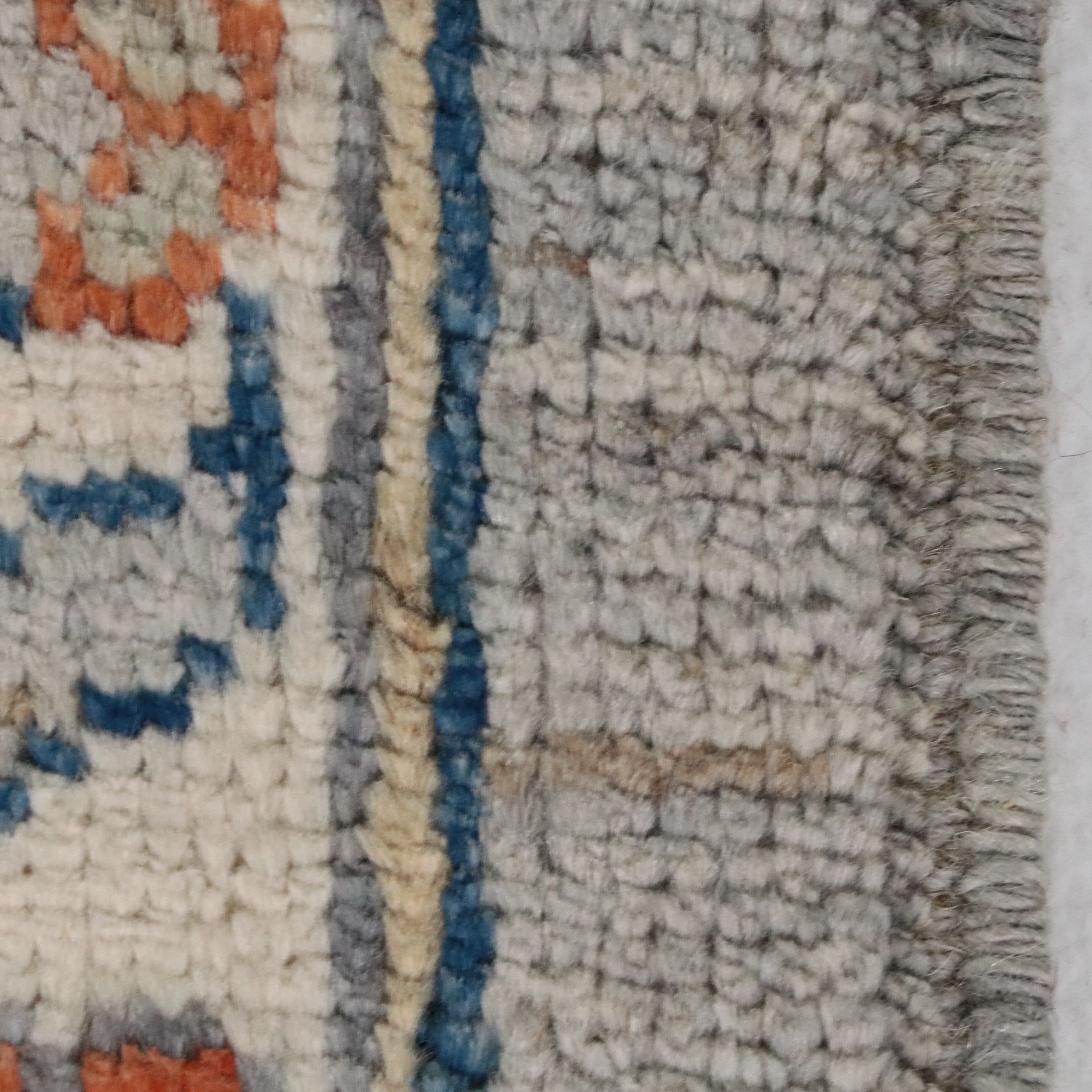 9' x 11'9 Hand-Knotted Turkish Oushak Area Rug