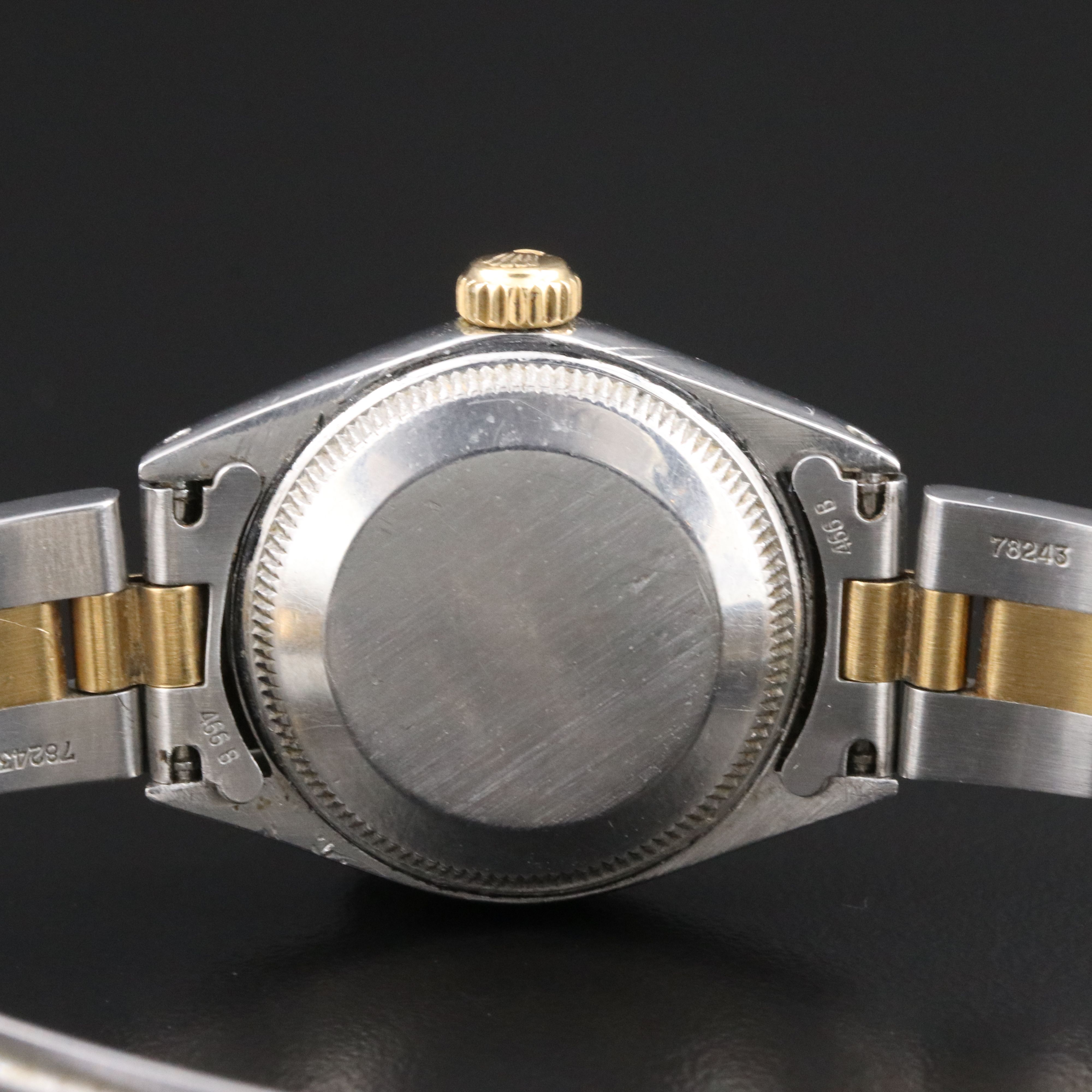 1972 Rolex Sigma Linen Dial Oyster Perpetual Date Watch