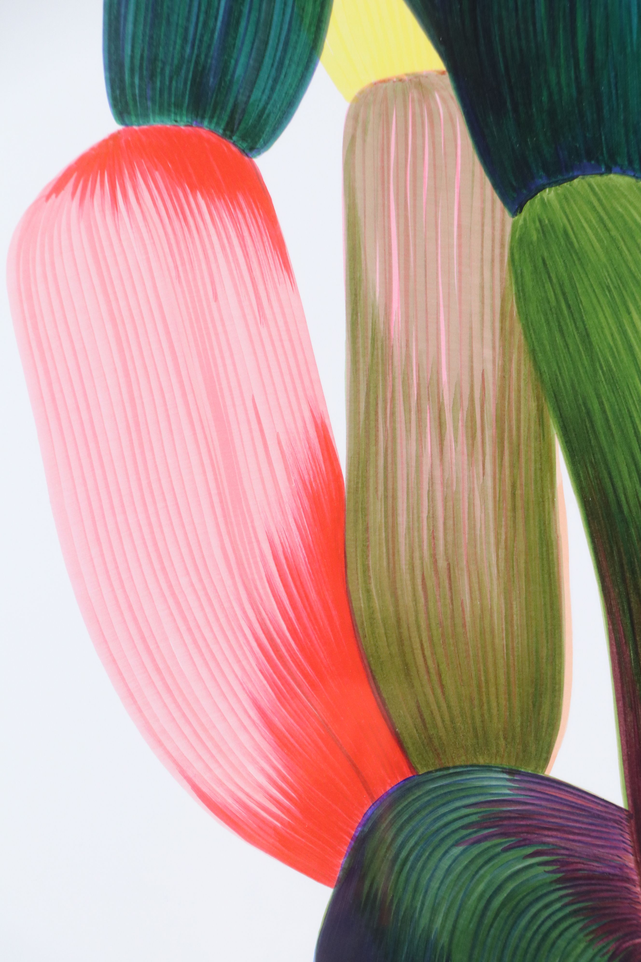 Offset Lithograph of Cactus, 21st Century