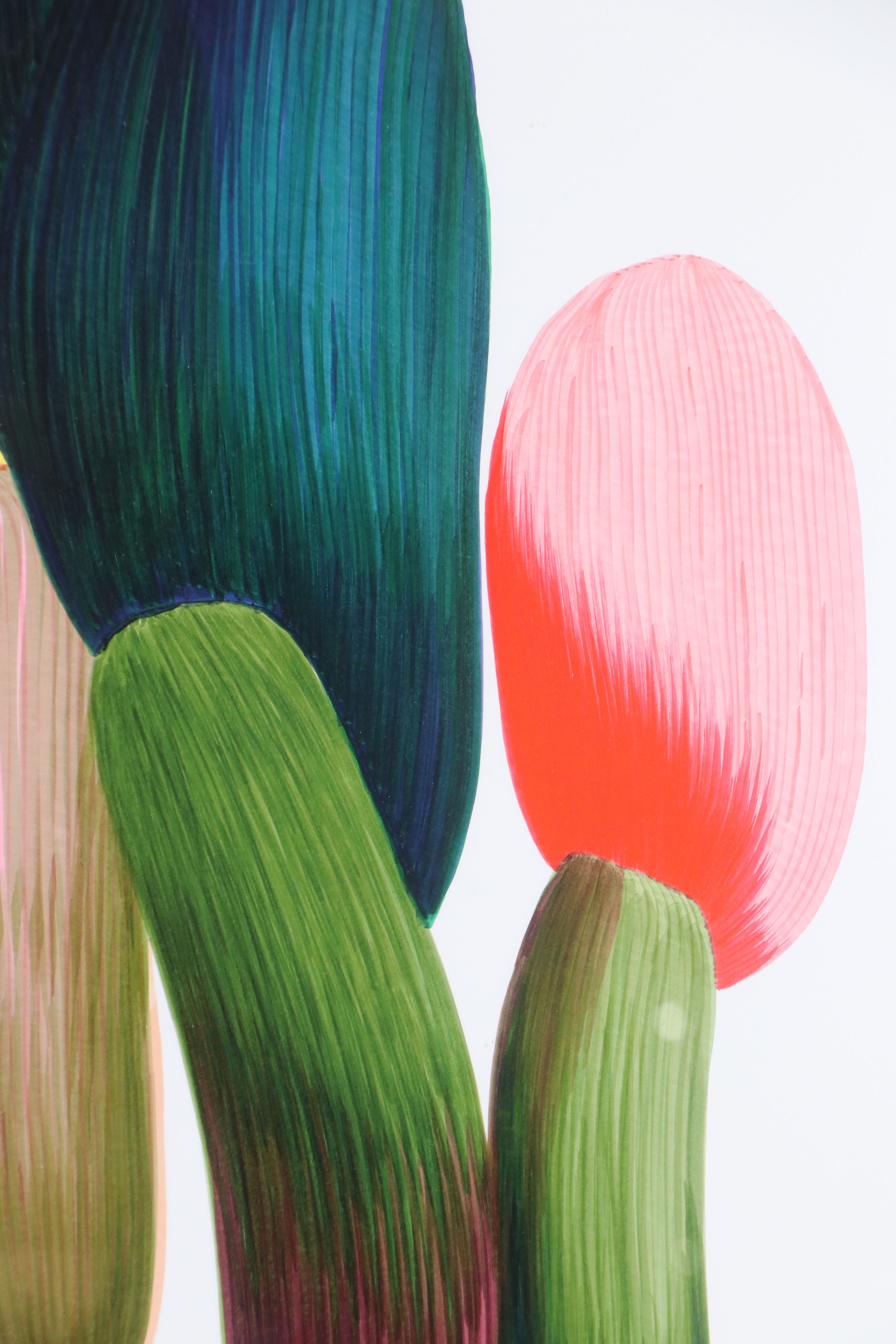 Offset Lithograph of Cactus, 21st Century