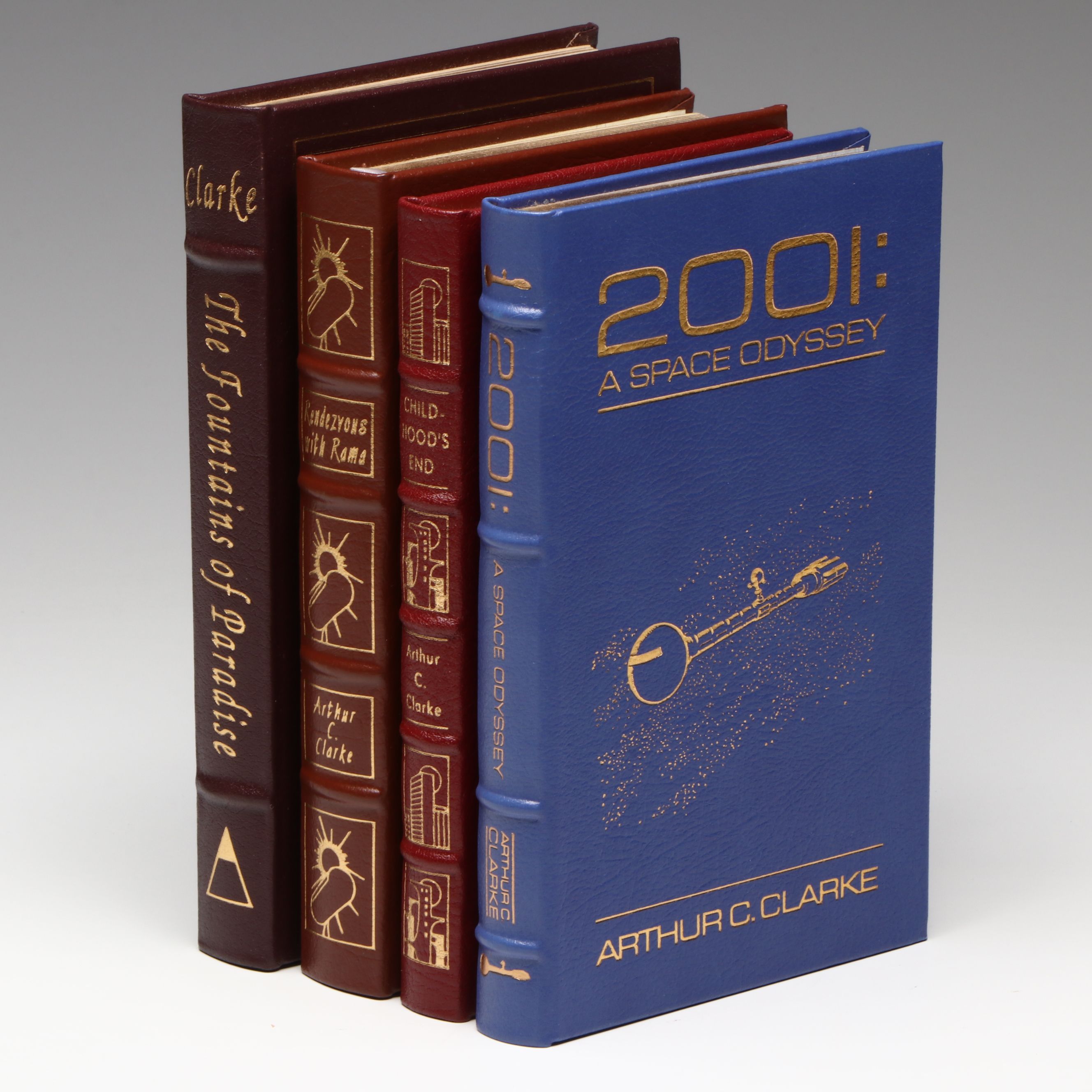 Easton Press "2001: A Space Odyssey" with More Arthur C. Clarke Books