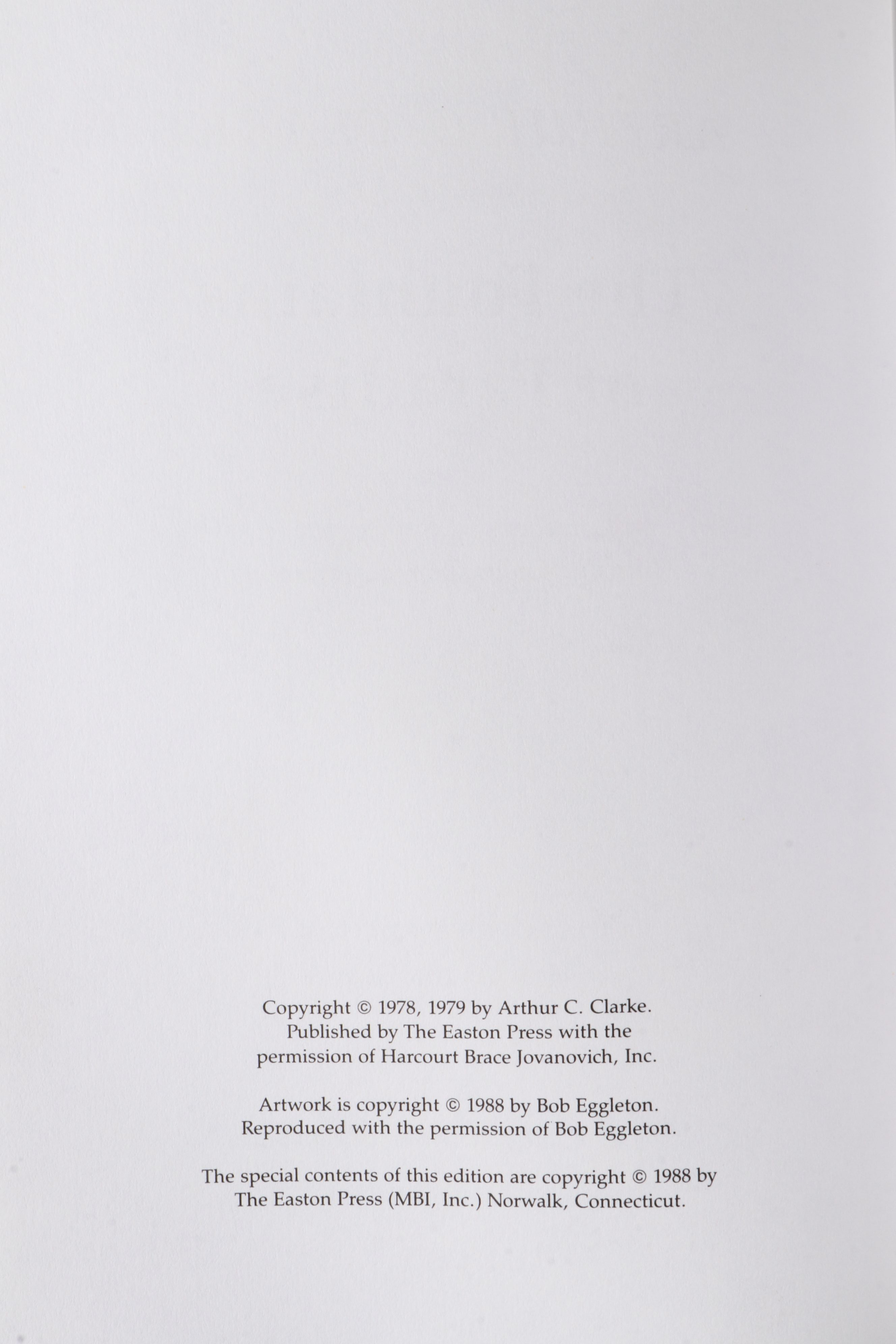 Easton Press "2001: A Space Odyssey" with More Arthur C. Clarke Books