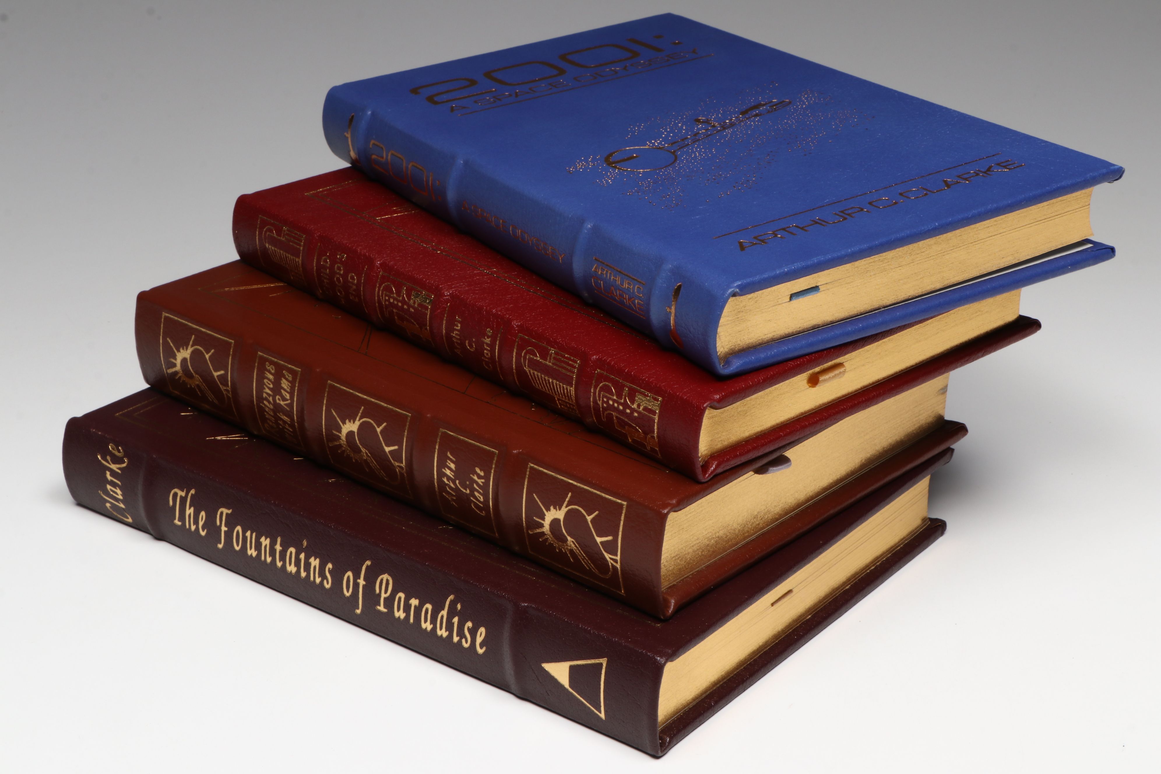 Easton Press "2001: A Space Odyssey" with More Arthur C. Clarke Books