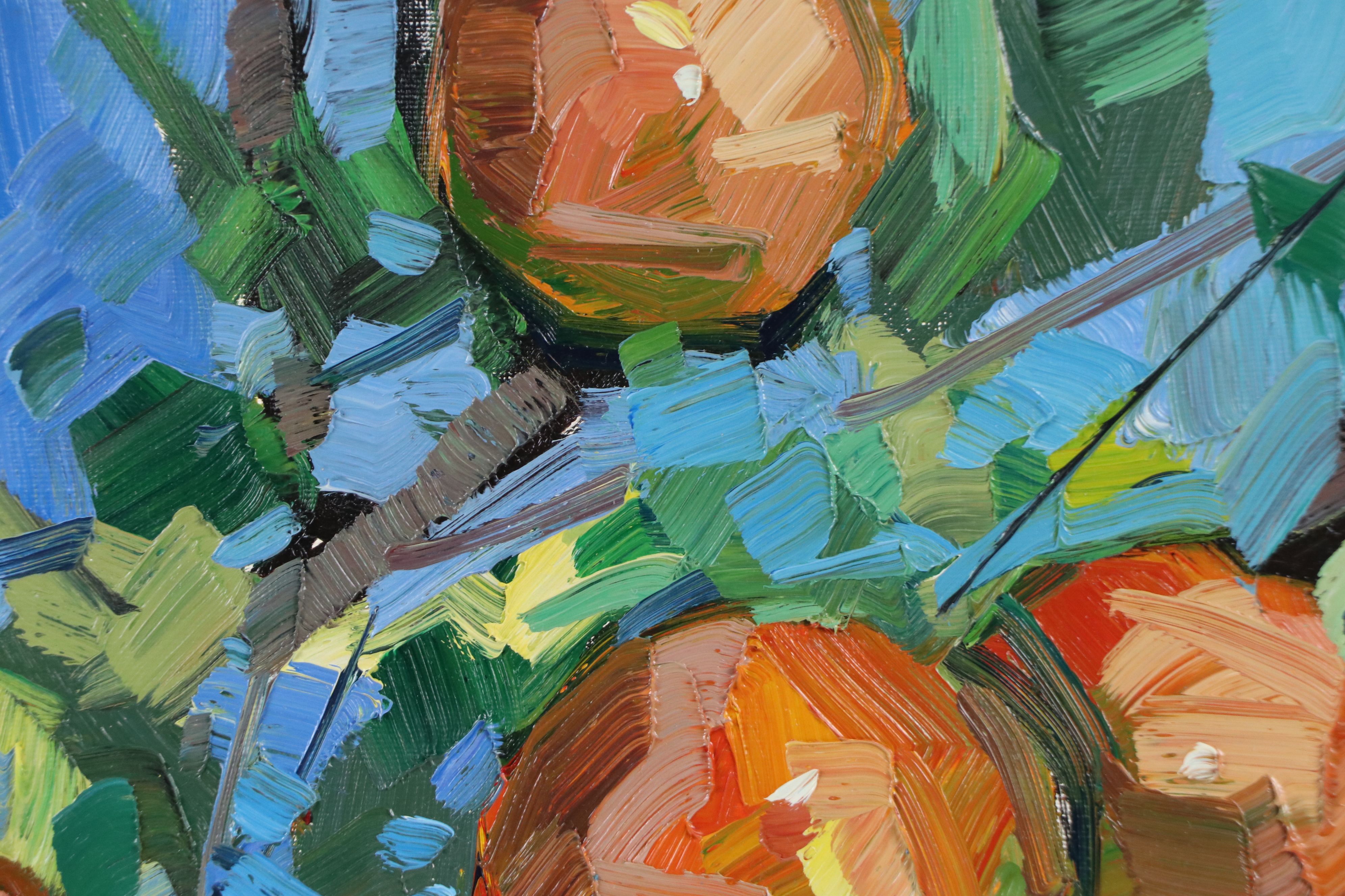 José Trujillo Oil Painting "Oranges," 2021