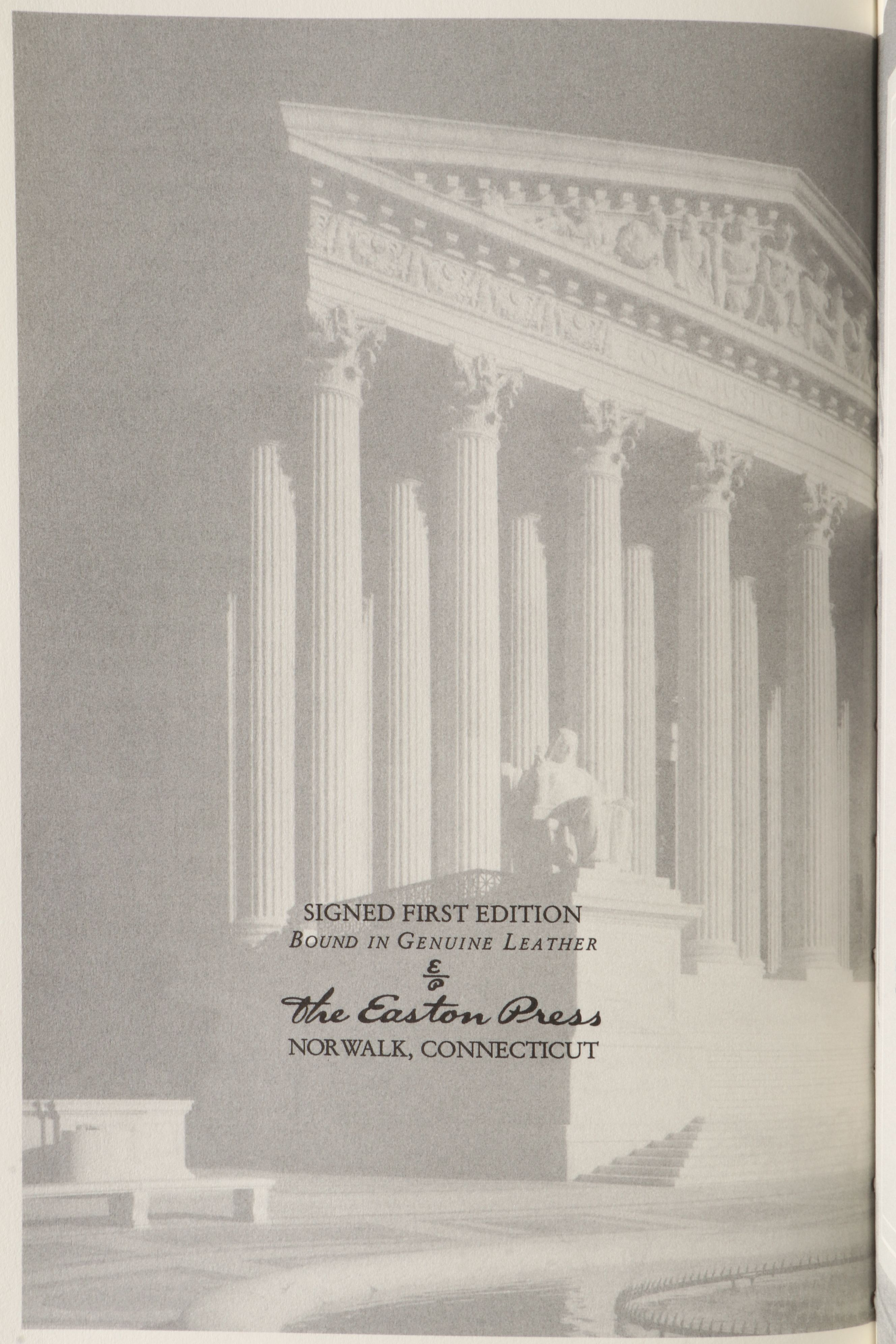 Signed First Edition "The Majesty of the Law" with More Signed First Editions