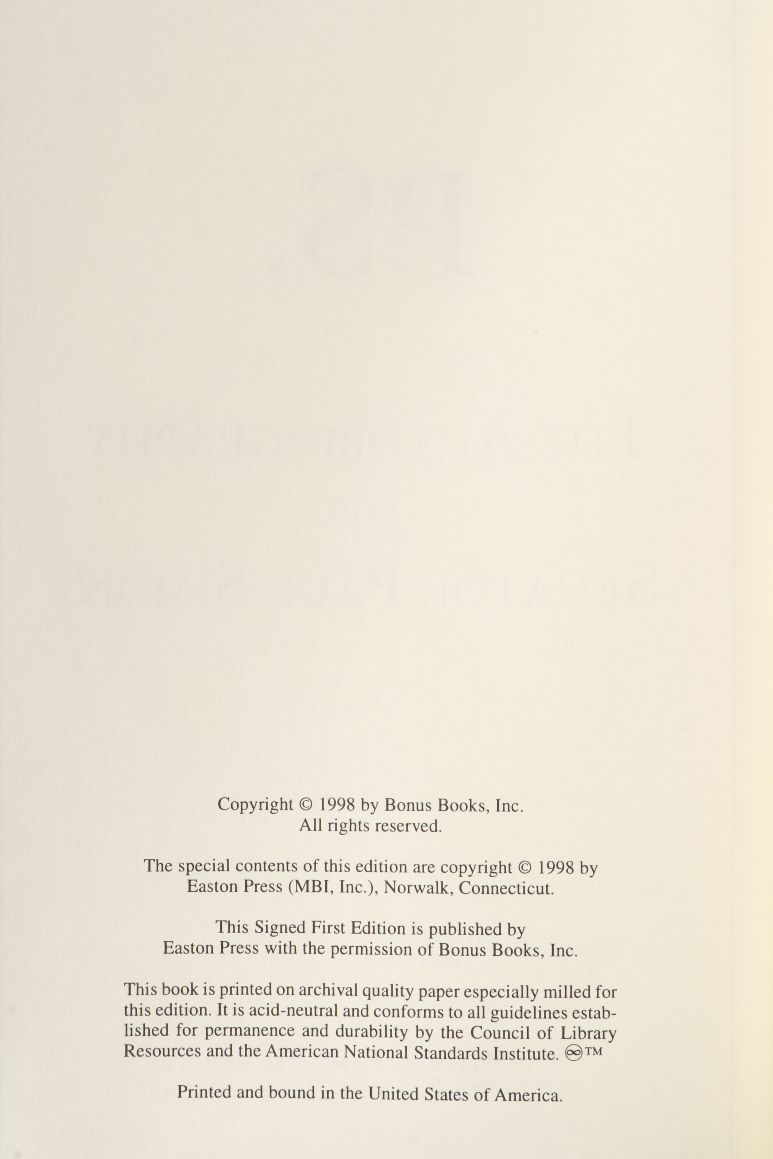 Signed First Edition "The Majesty of the Law" with More Signed First Editions