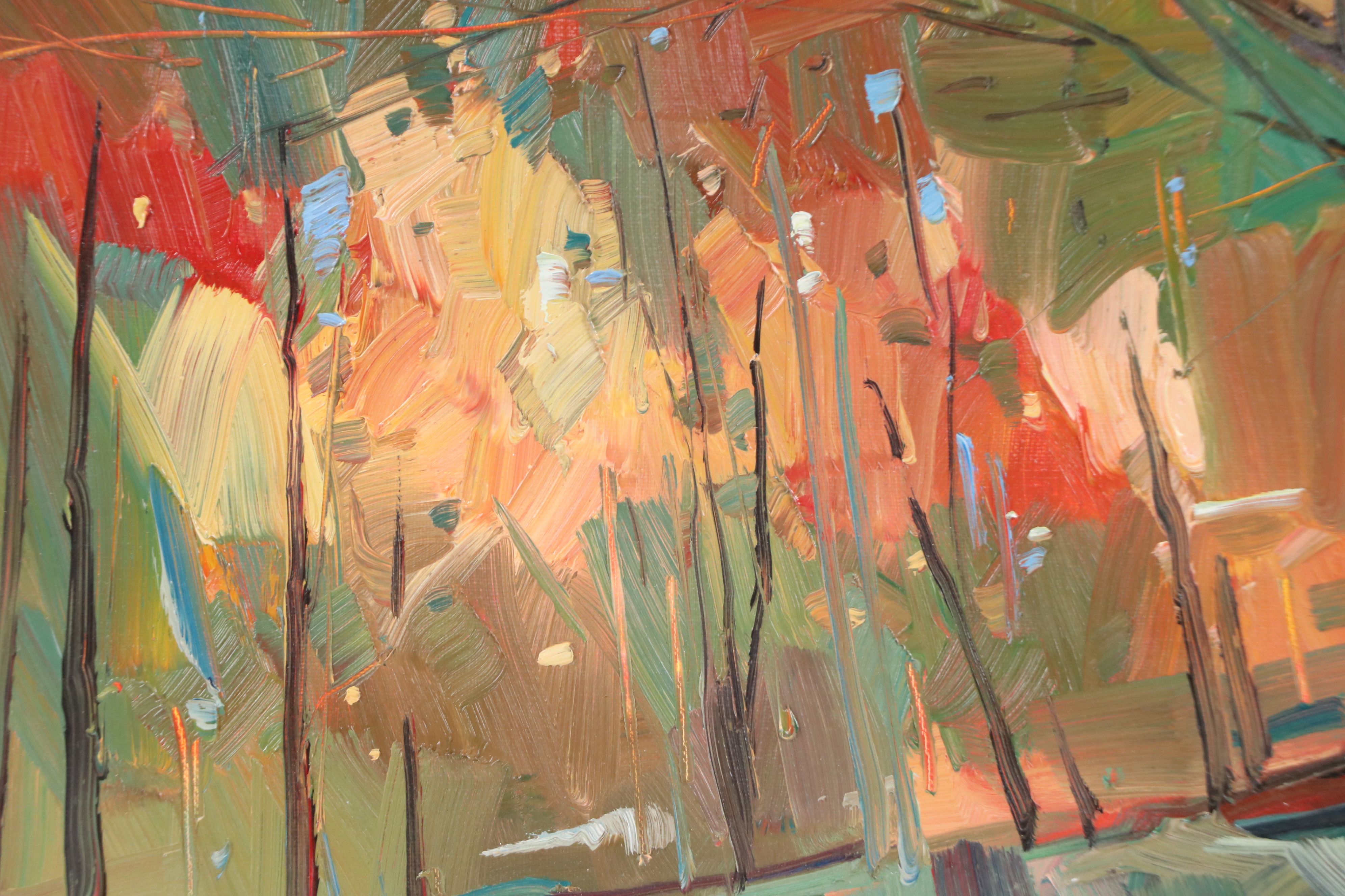 José Trujillo Oil Painting "Elders of the Forest," 2024