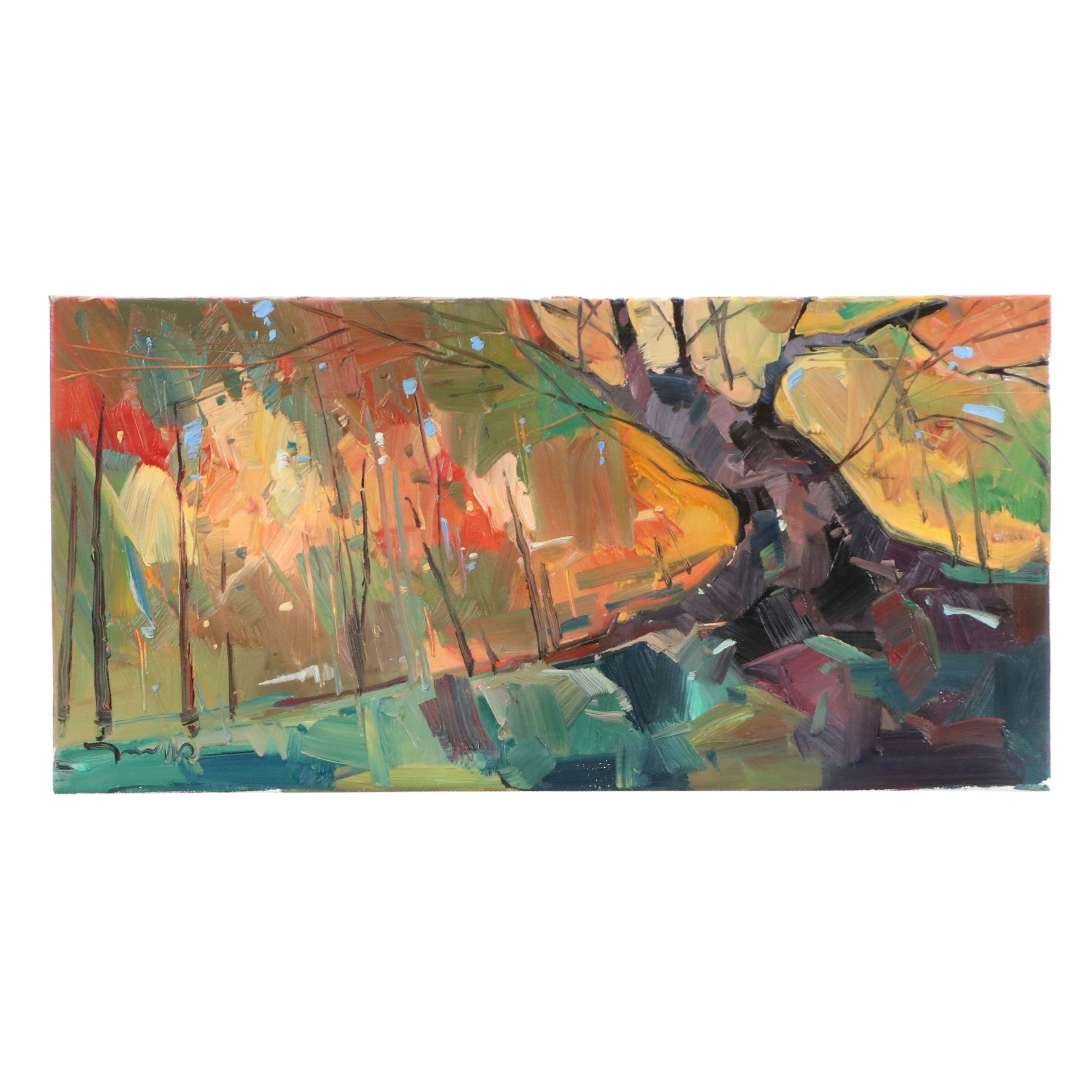 José Trujillo Oil Painting "Elders of the Forest," 2024