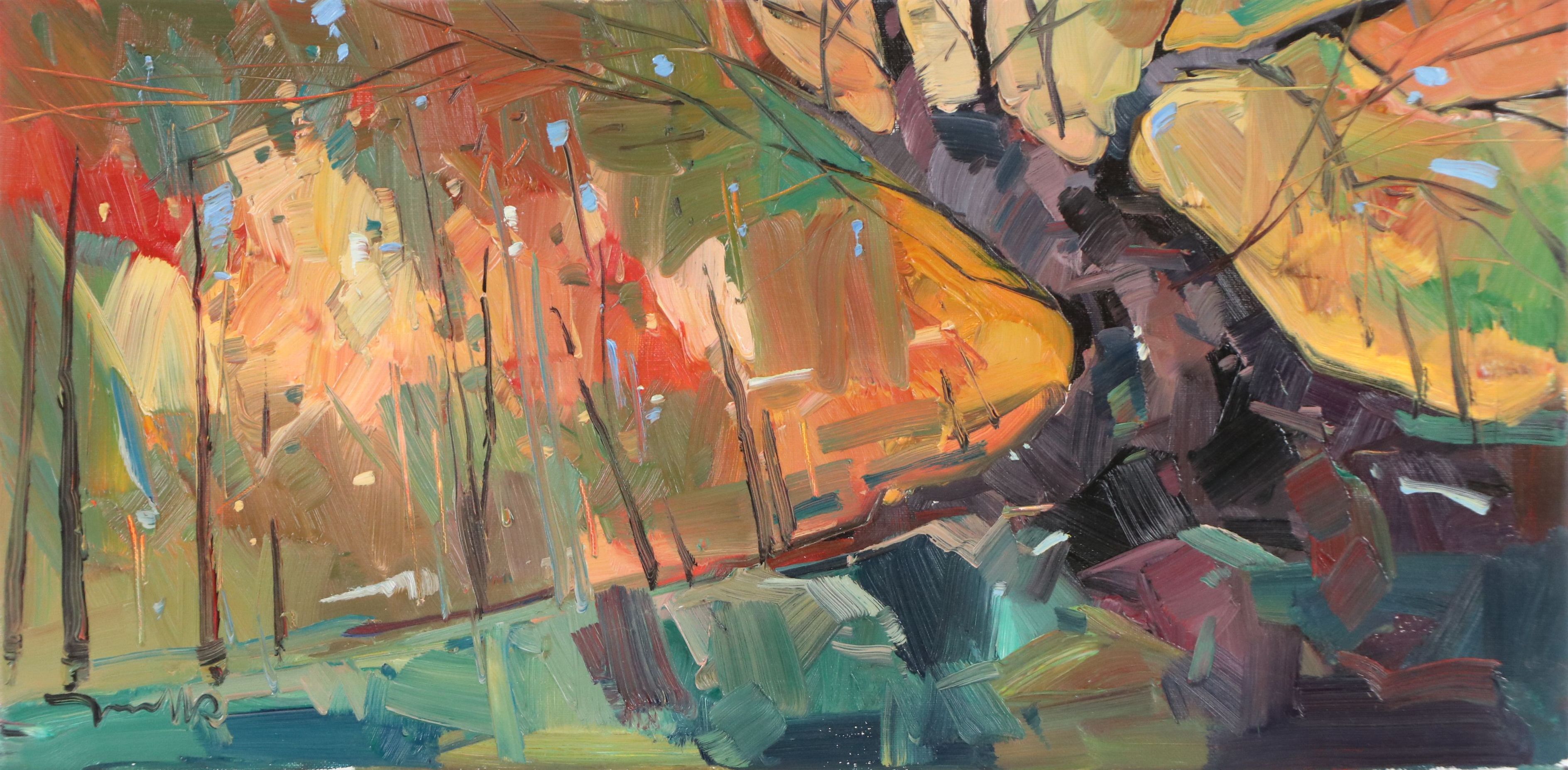 José Trujillo Oil Painting "Elders of the Forest," 2024