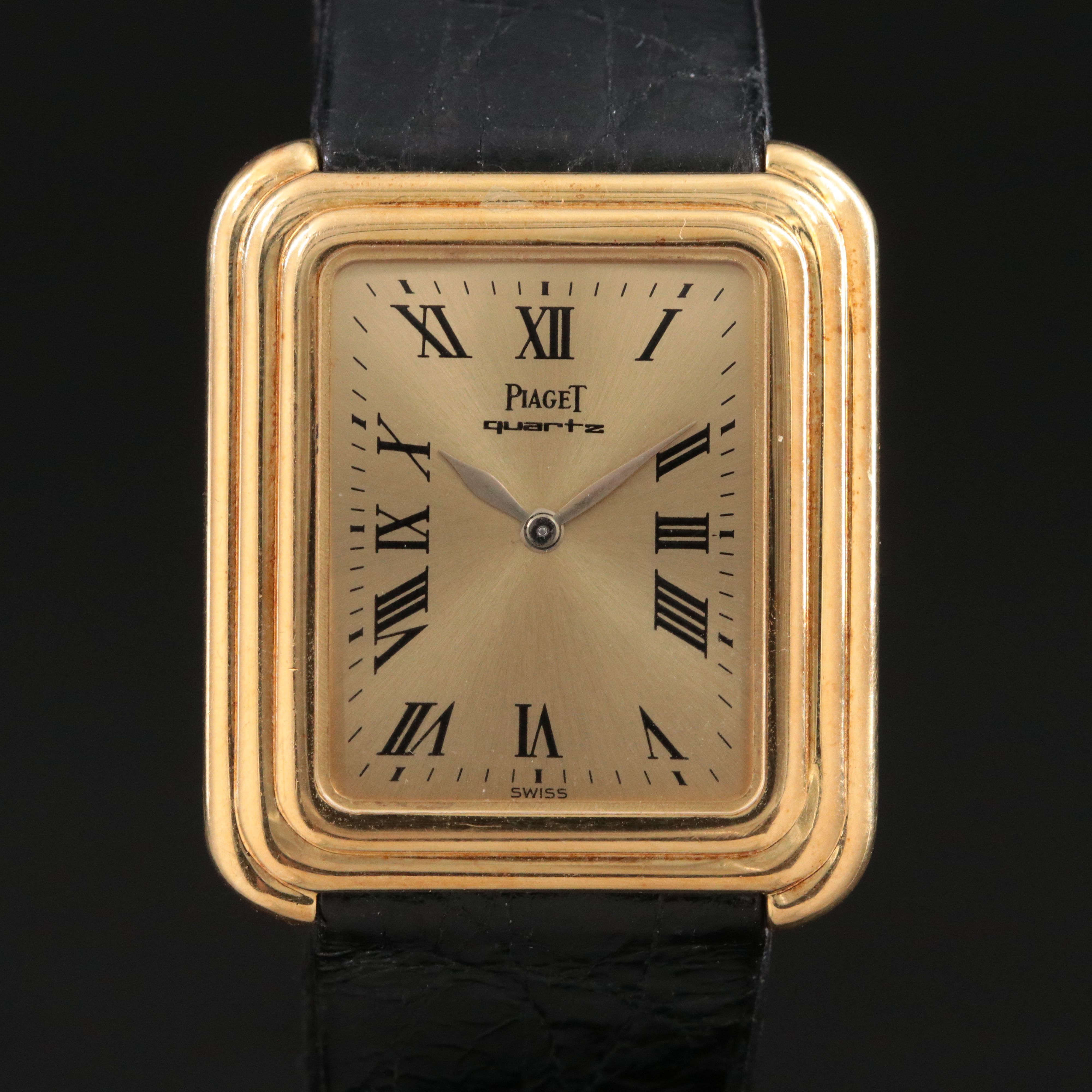 18K Piaget Protocol Art Deco Vintage Watch