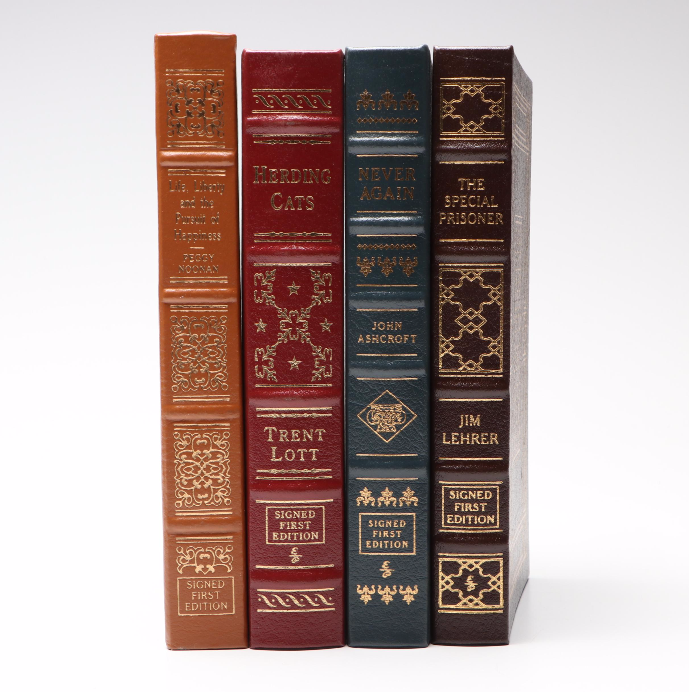 Signed Limited First Edition "Herding Cats" by Trent Lott and More Books