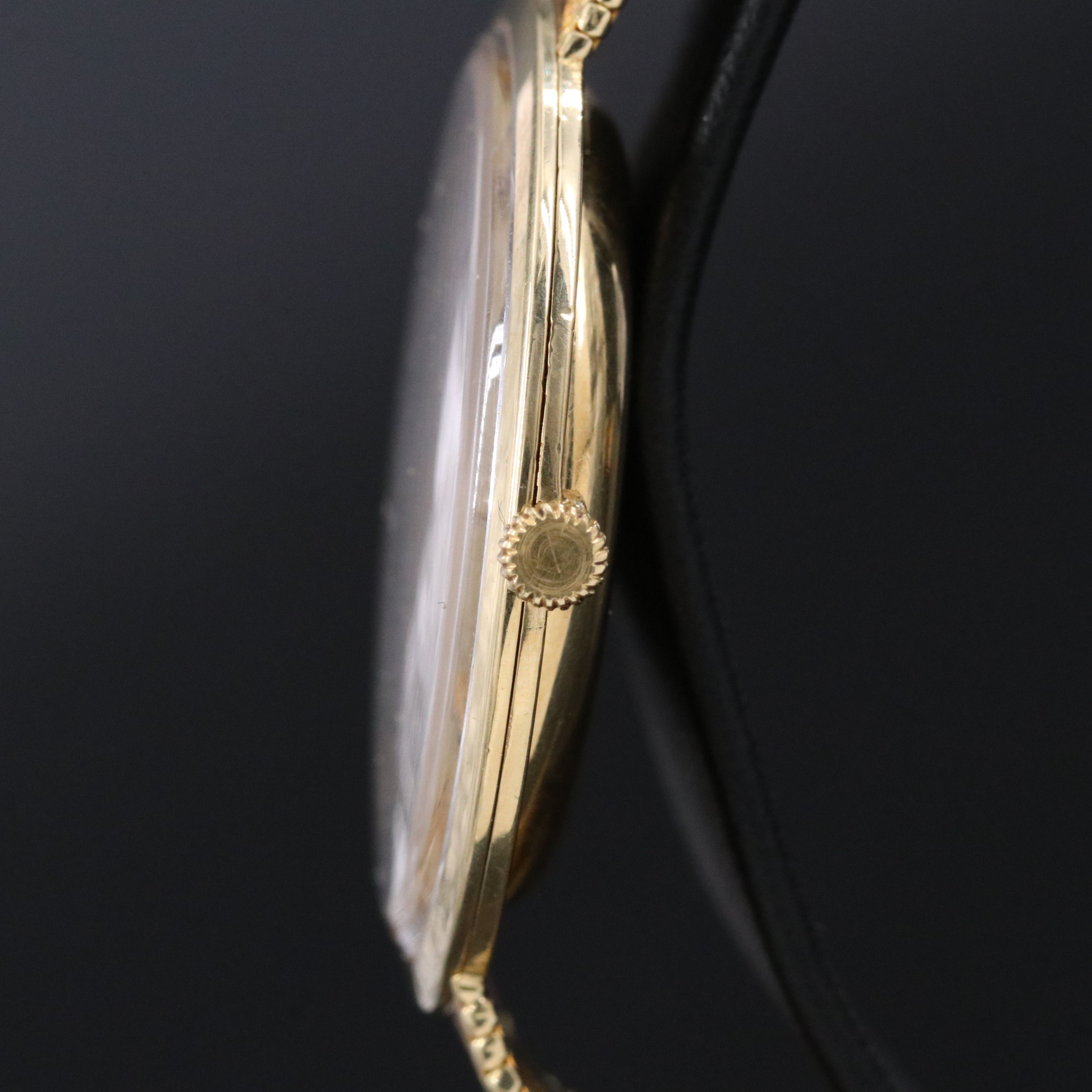 18K Audemars Piguet Gubelin Thin Stem Wind Dress Watch