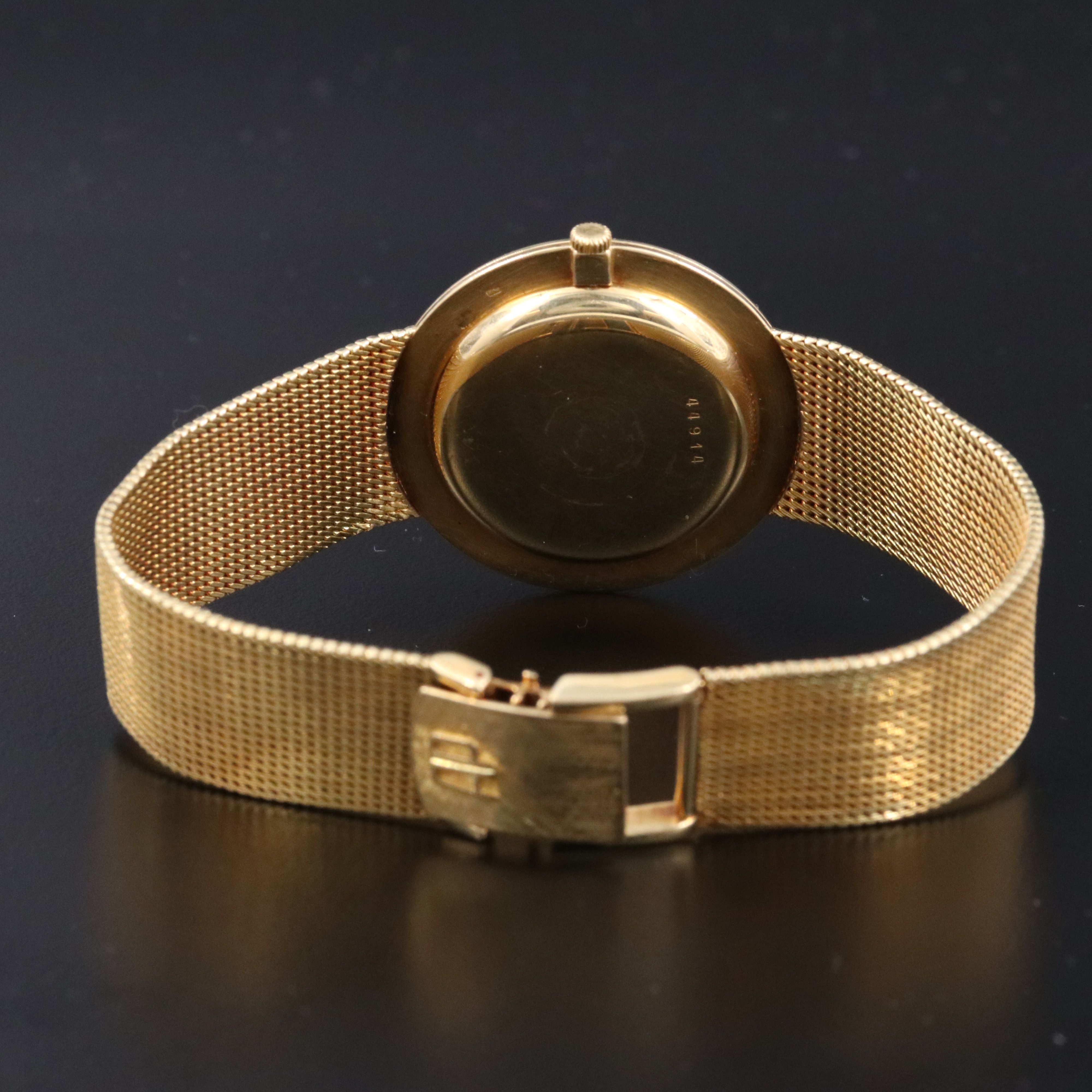 18K Audemars Piguet Gubelin Thin Stem Wind Dress Watch