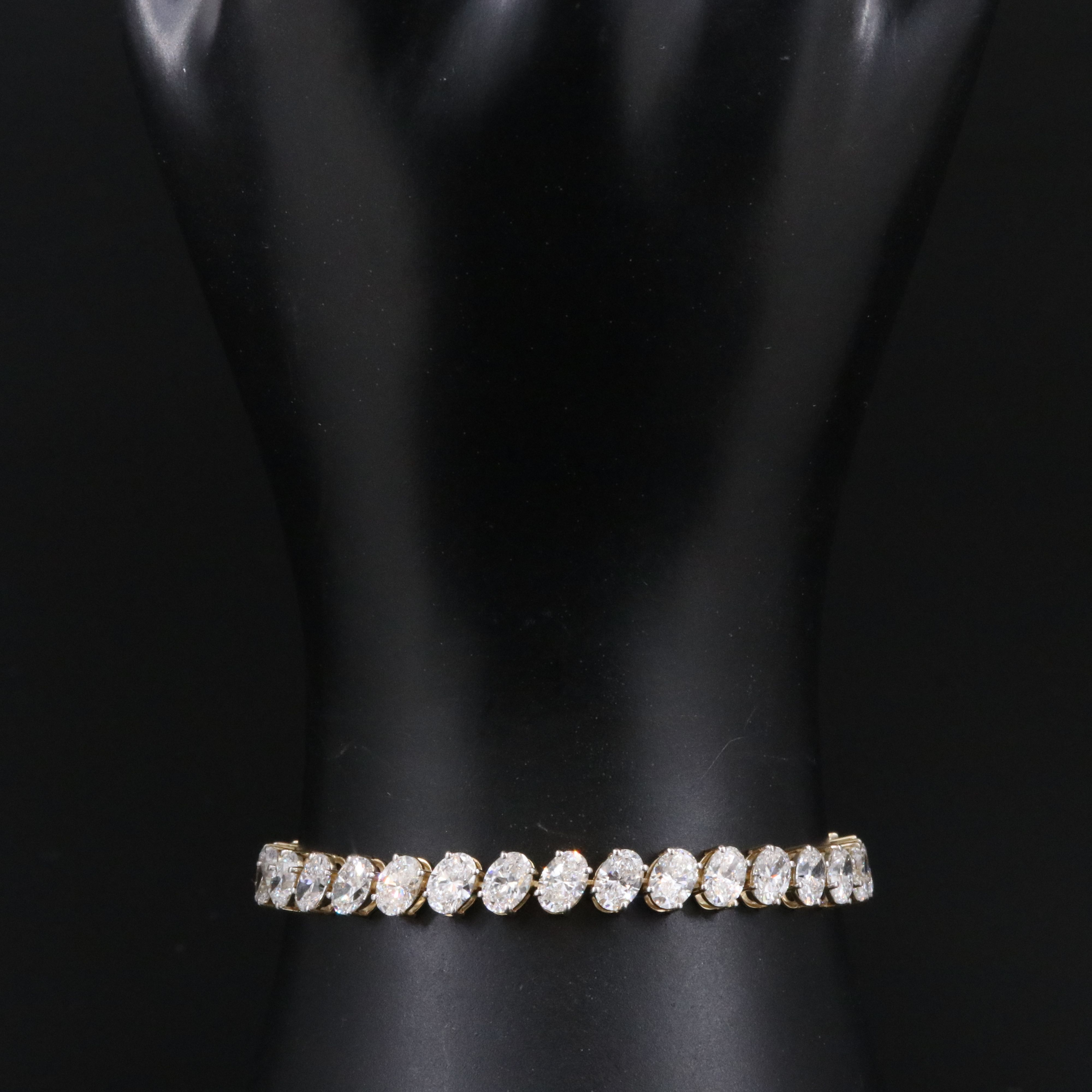 14K 13.90 CTW Lab Grown Diamond Bracelet