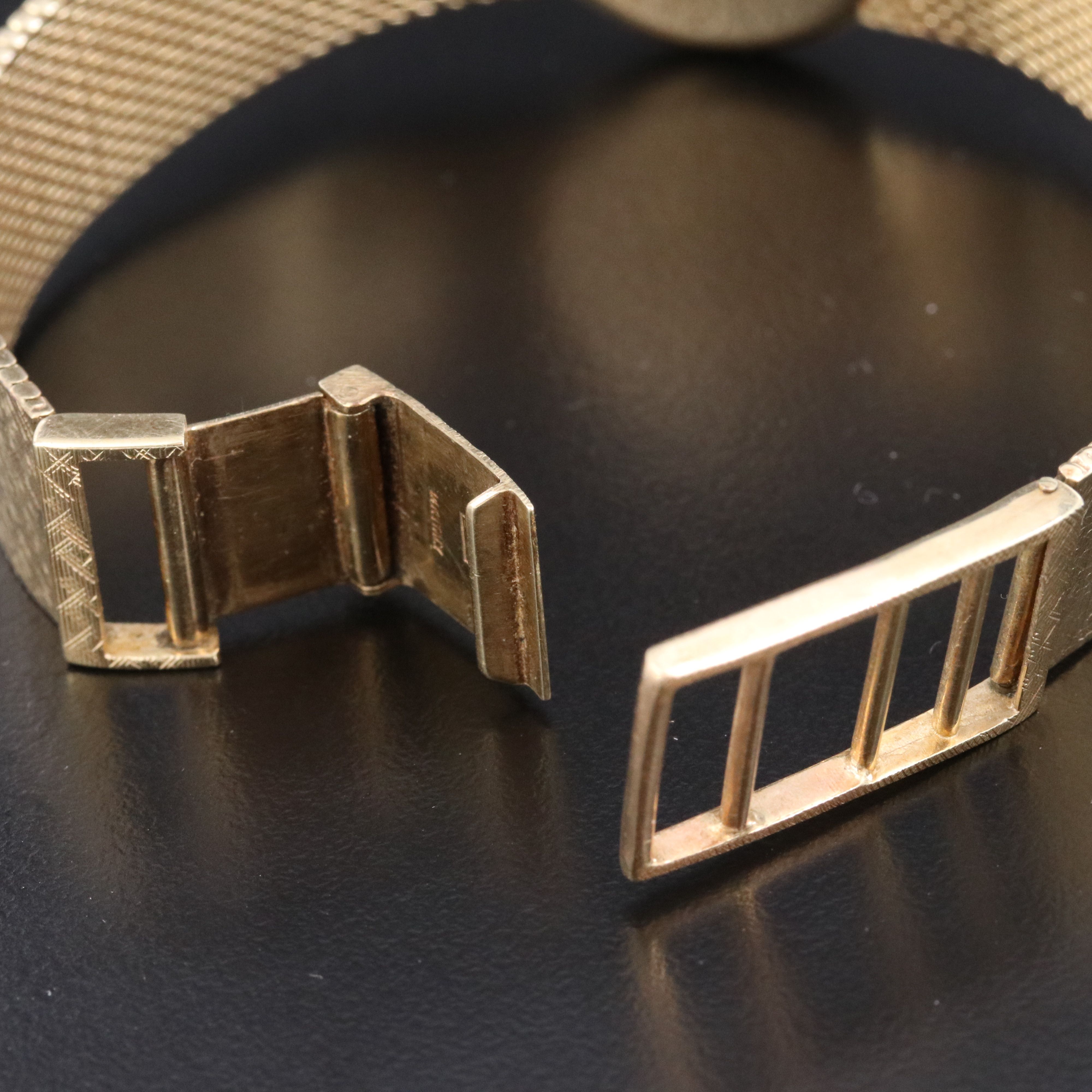 Vintage 14K Rolex Cellini Stem Wind Dress Watch