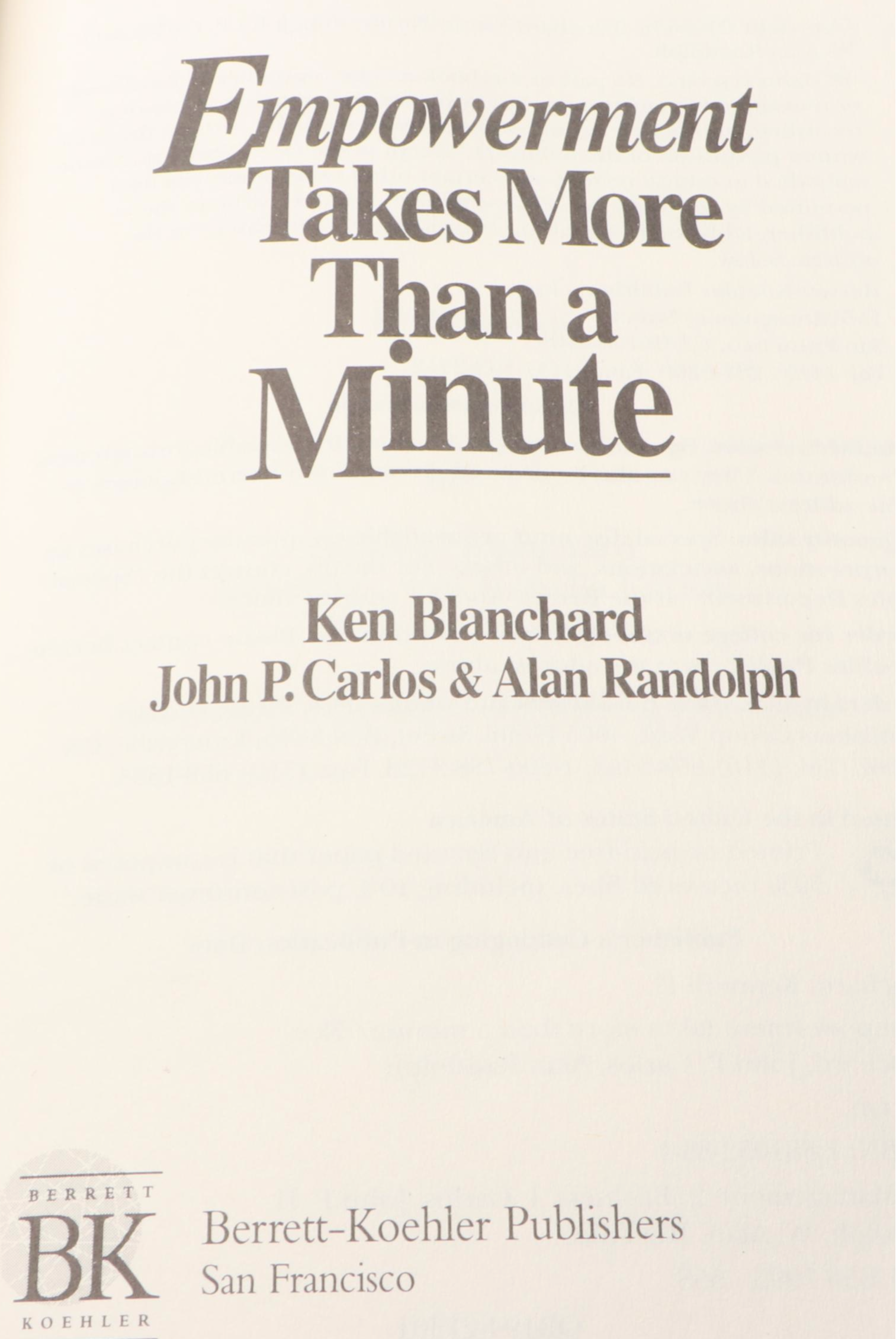 Signed "Empowerment" by Ken Blanchard with Other Political Books