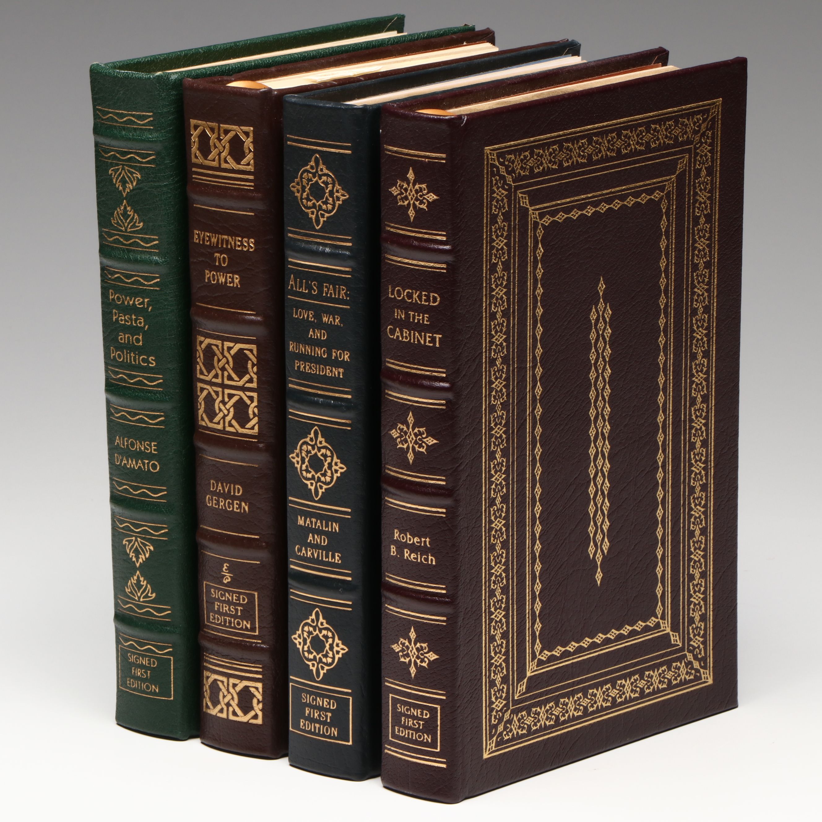 Signed Limited First Edition "Locked in the Cabinet" by Robert B. Reich and More