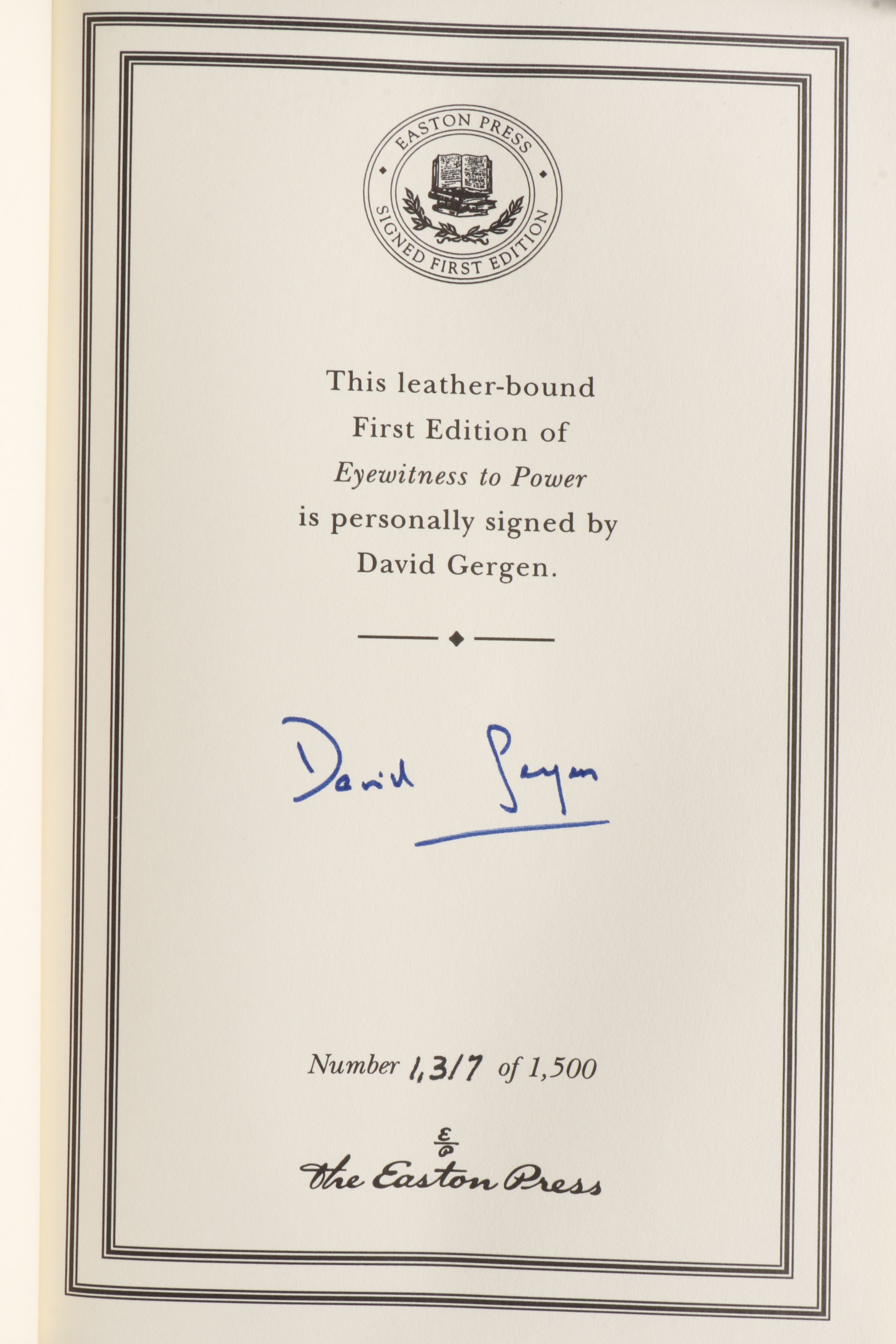 Signed Limited First Edition "Locked in the Cabinet" by Robert B. Reich and More