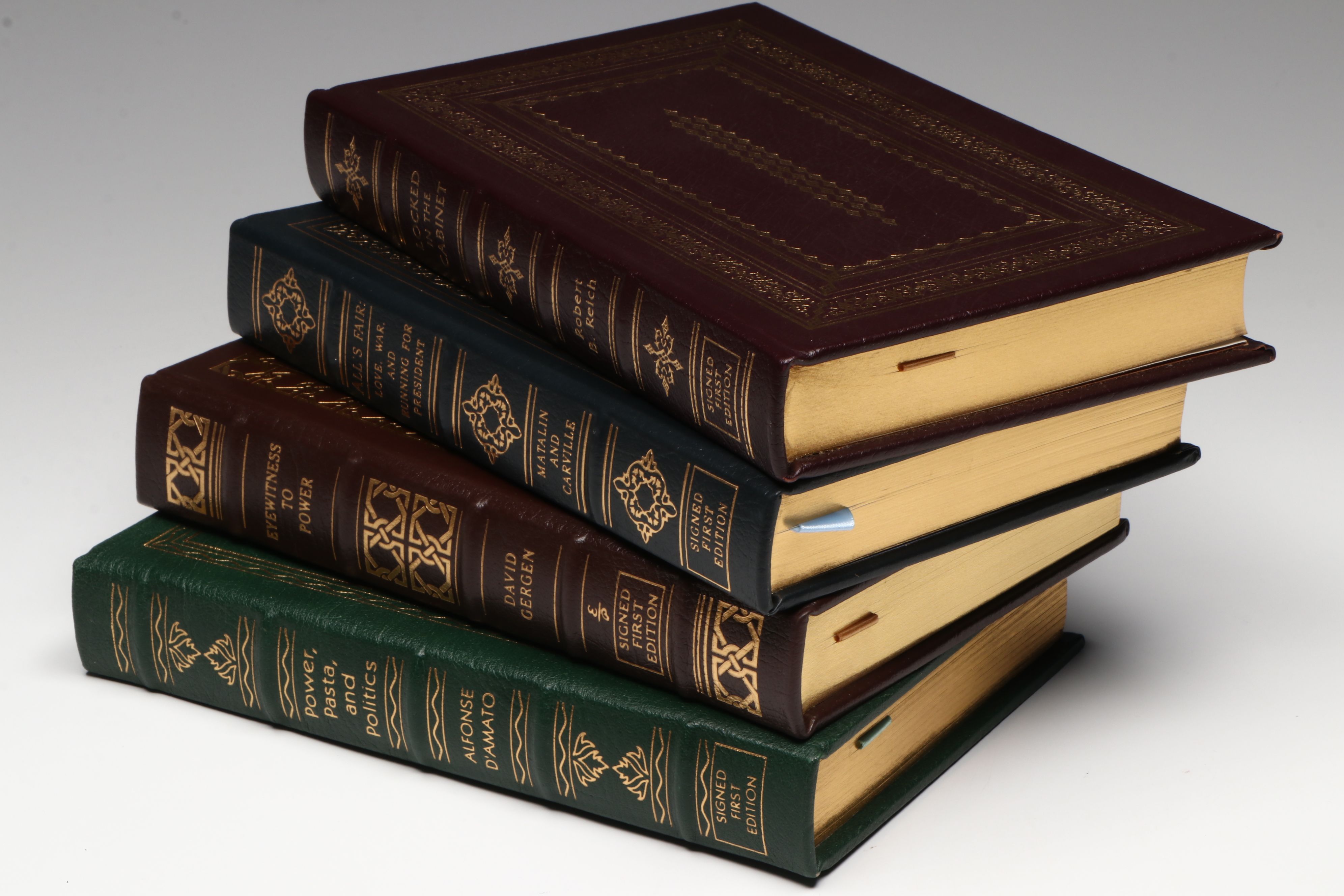 Signed Limited First Edition "Locked in the Cabinet" by Robert B. Reich and More