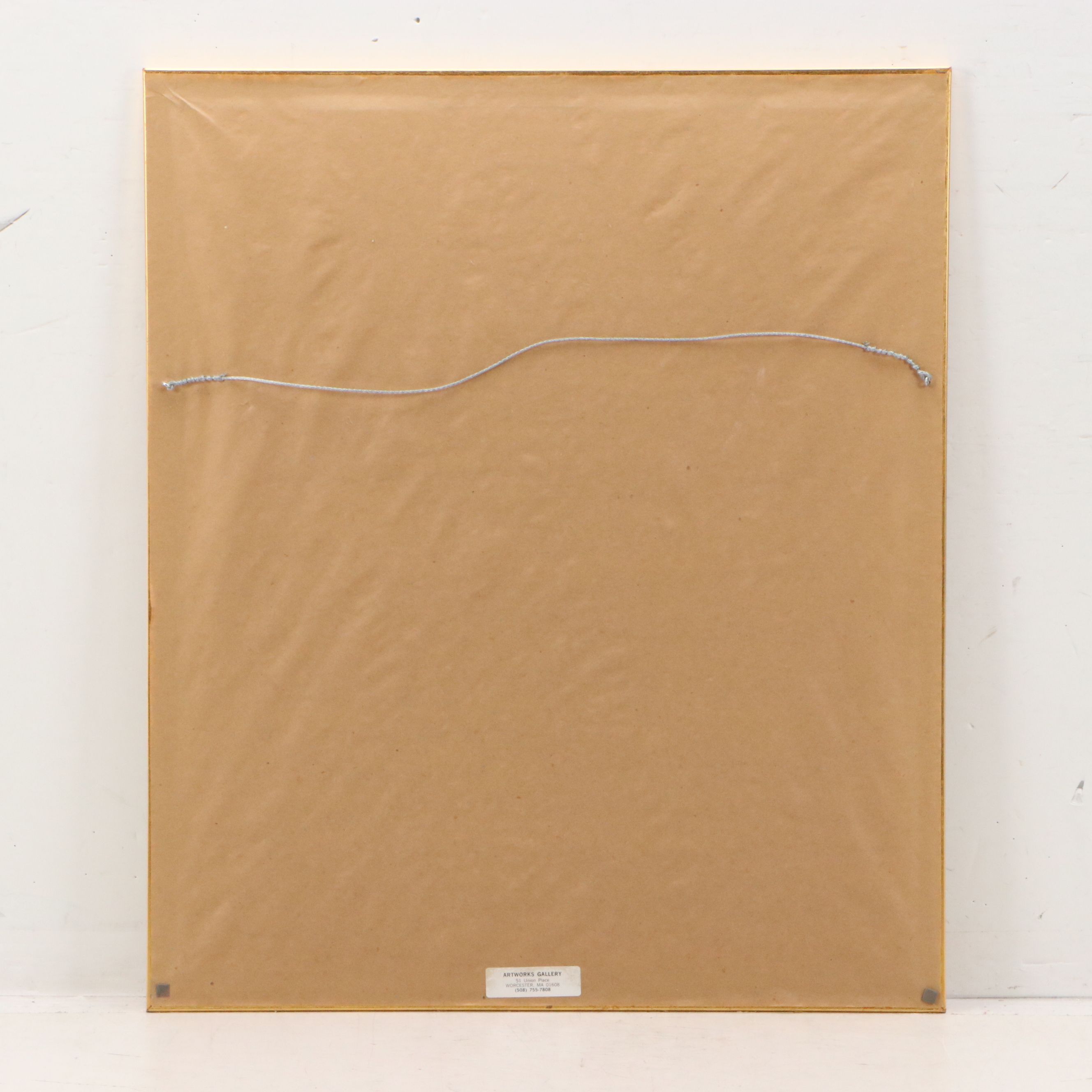 Edna Hibel Plotkin Portrait Lithograph "Bearded Man"