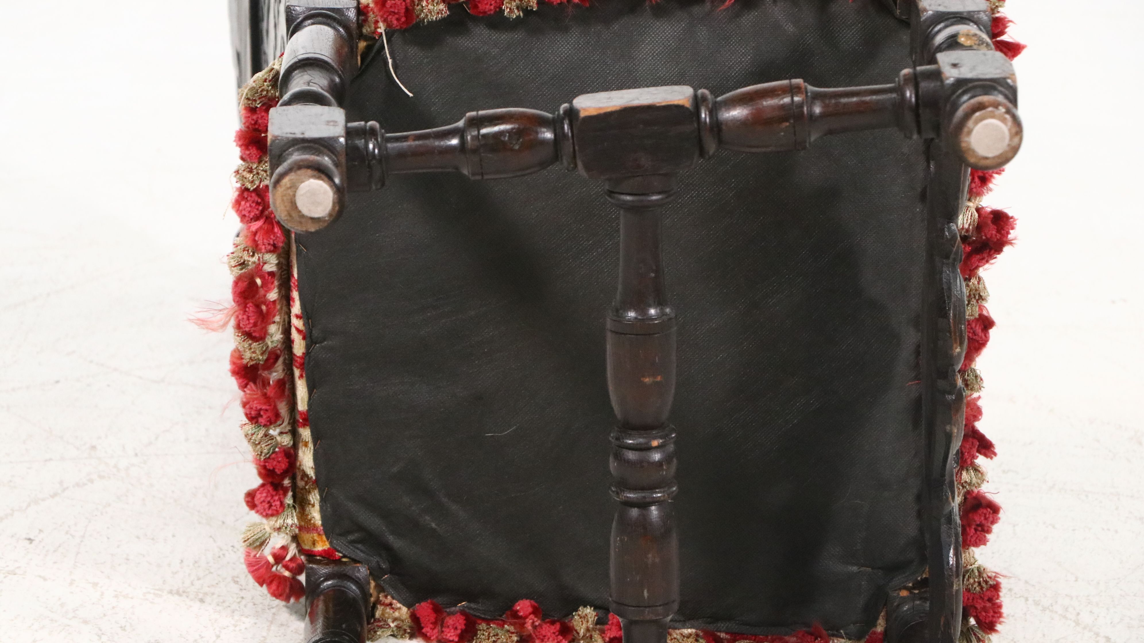 Set of Four William and Mary Style Side Chairs