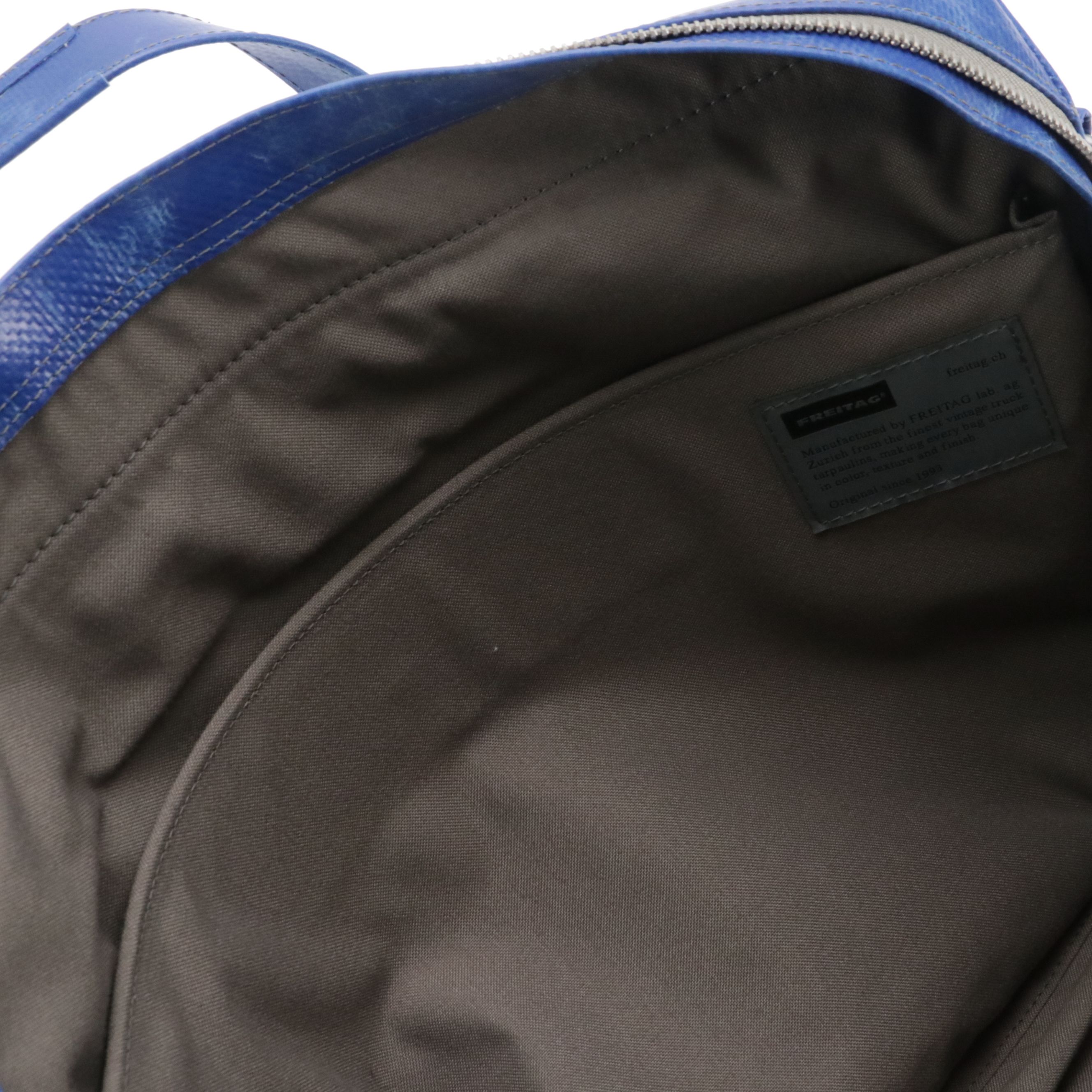 Freitag R523 Hoffmann Business Bag in Blue Vintage Recycled Tarp, With Tags