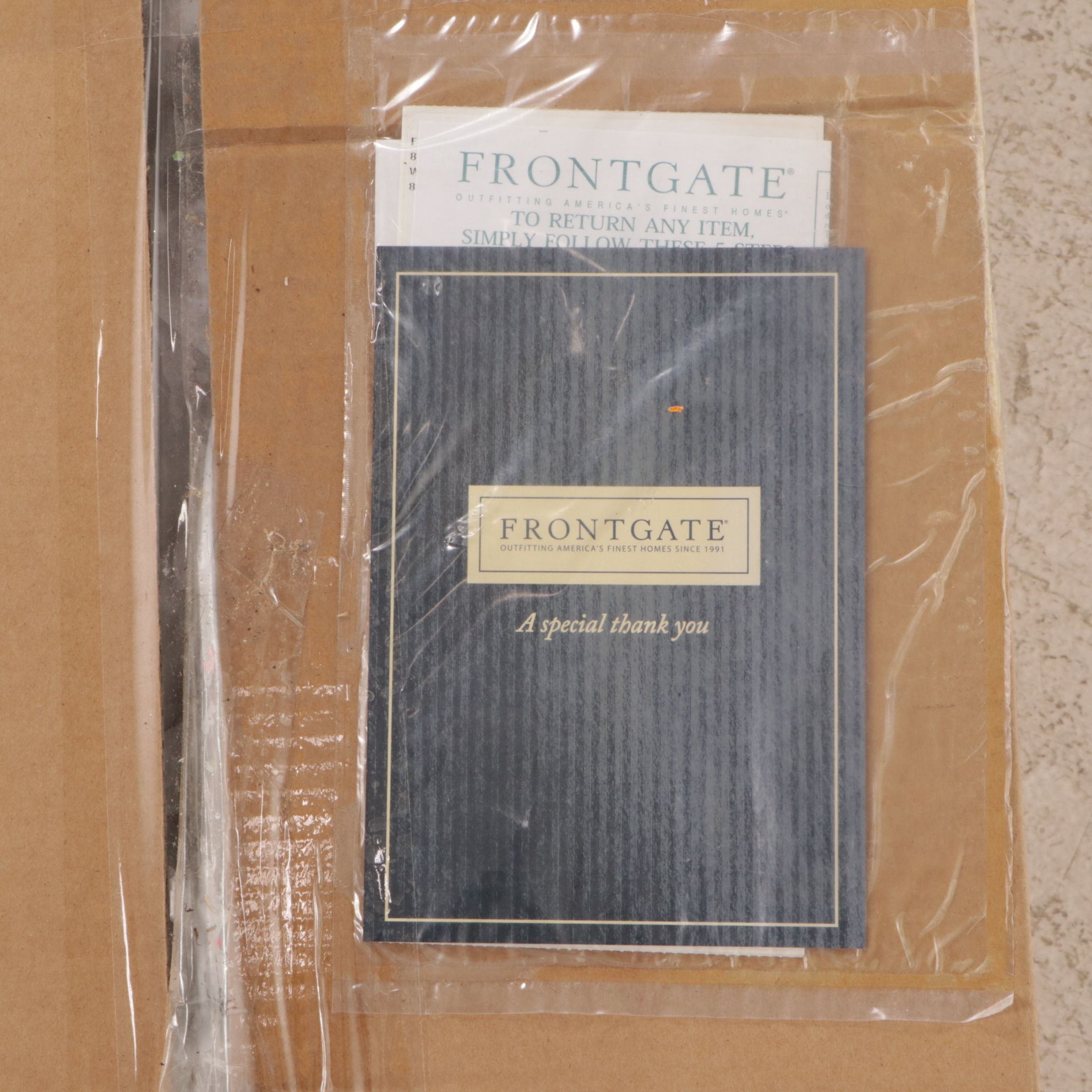 Frontgate "Glad Tidings" 60 in. Mantel Decor