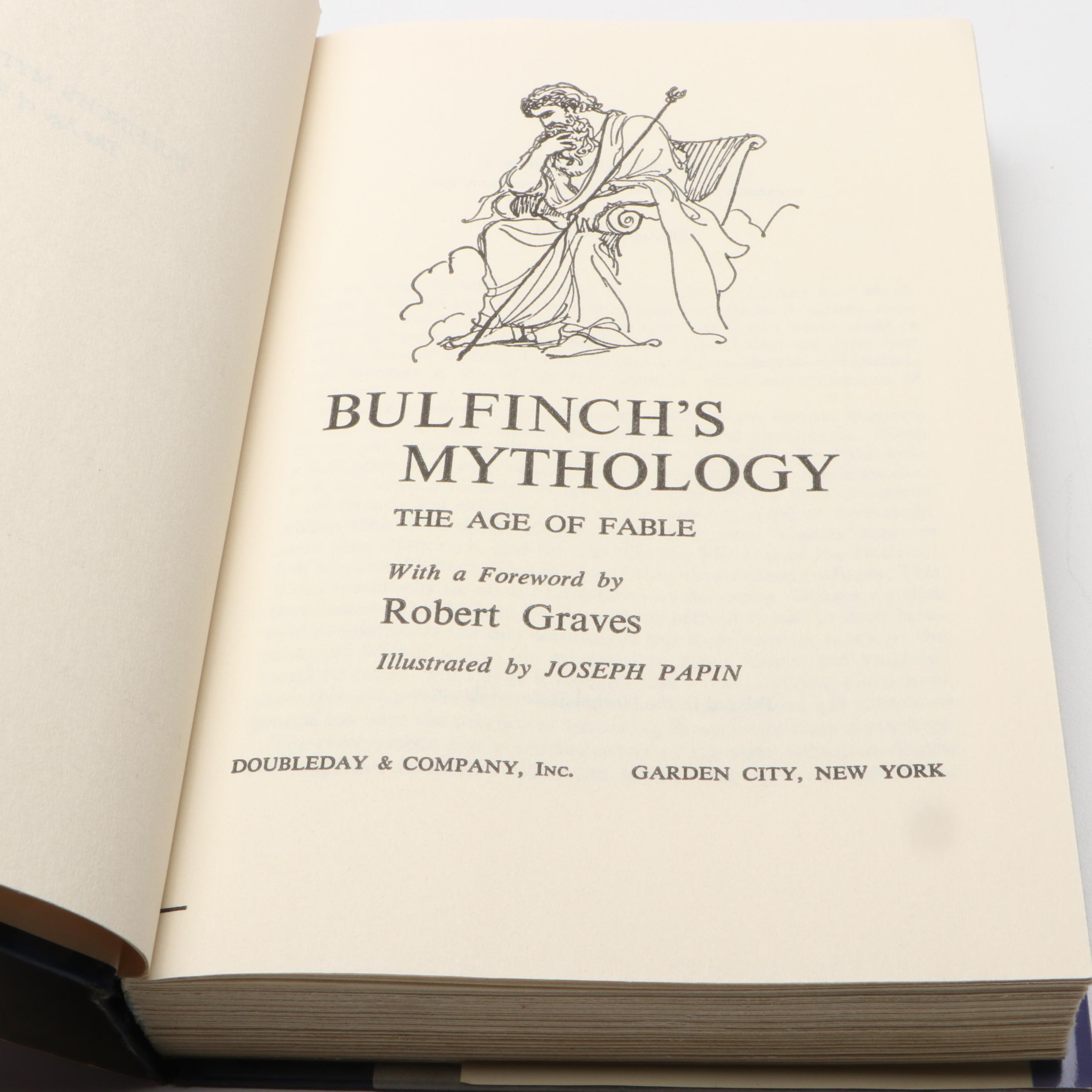 "Bulfinch's Mythology" by Robert Graves with Other Fantasy Books