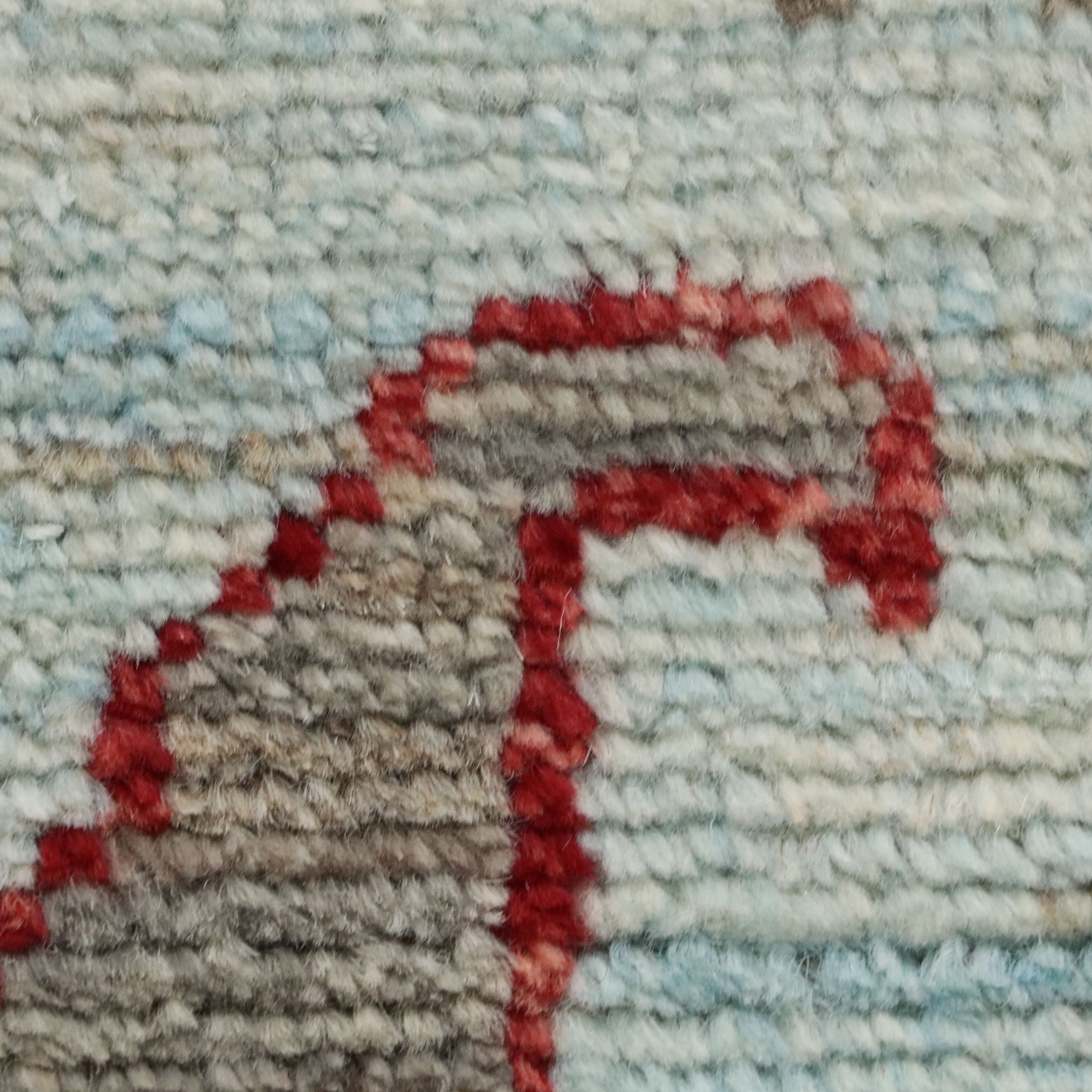 8'11 x 11'11 Hand-Knotted Pakistani Kazak Area Rug