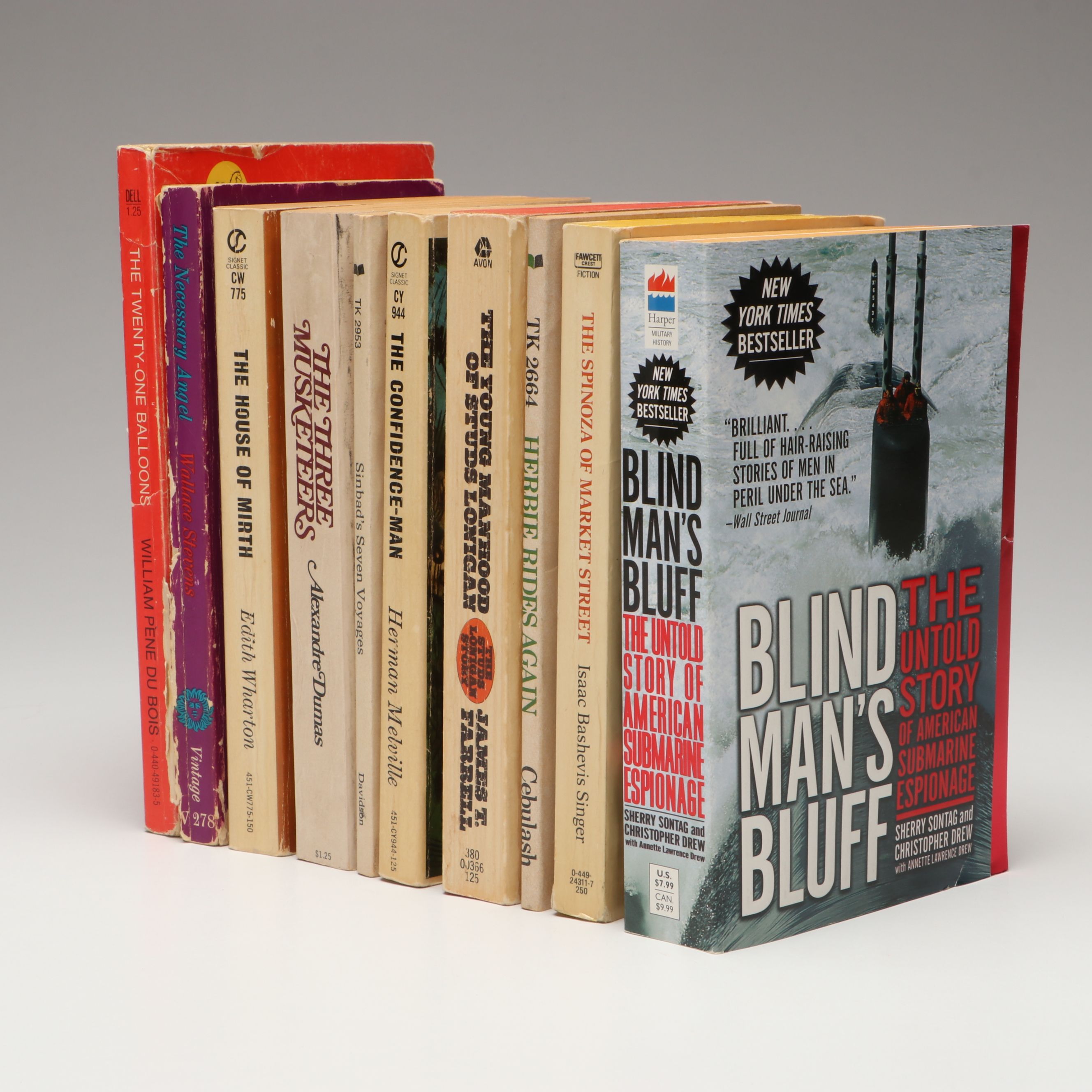 "The Three Musketeers" by Dumas and More Literary Paperbacks, Mid/Late 20th C.