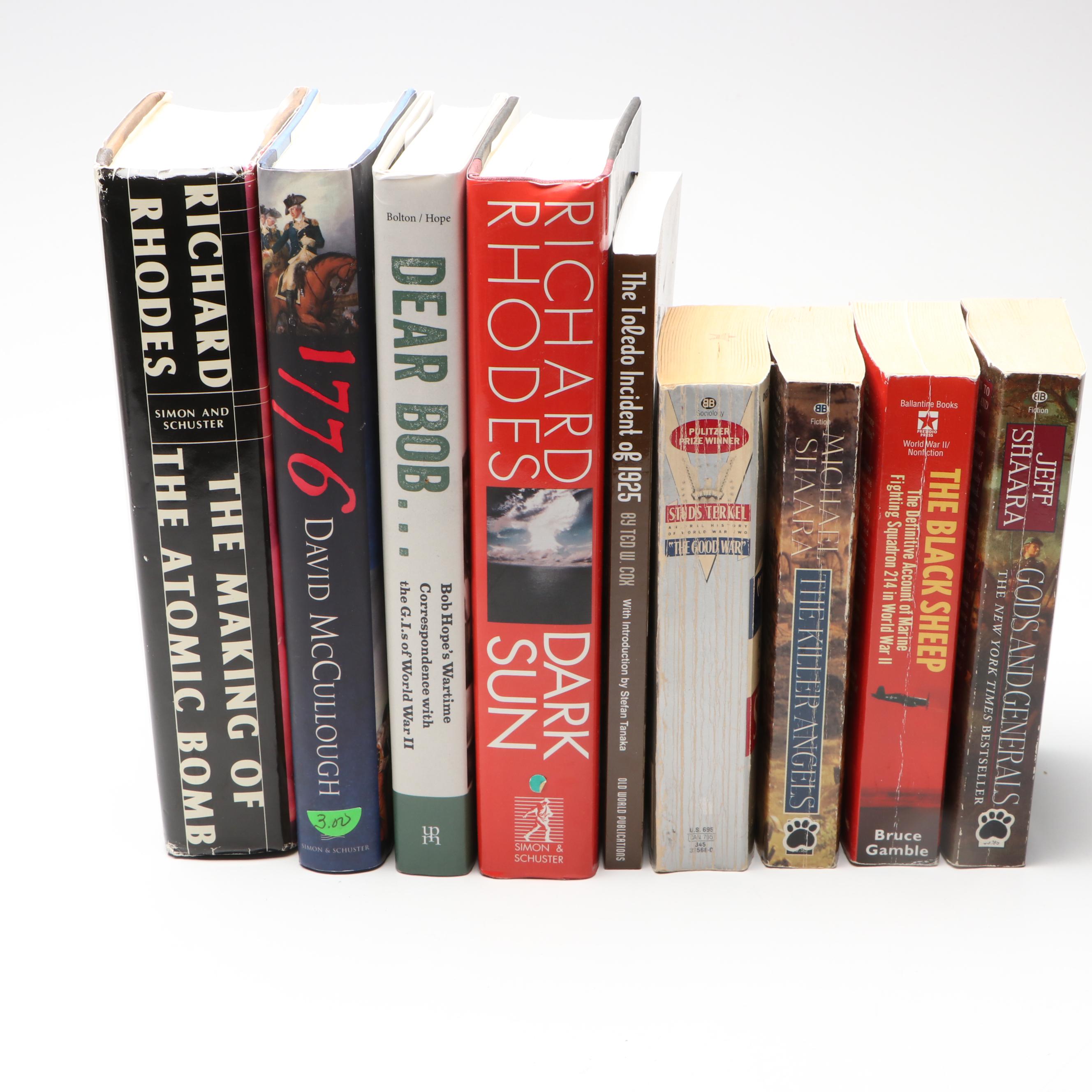 First Edition "1776" by David McCullough and More Books