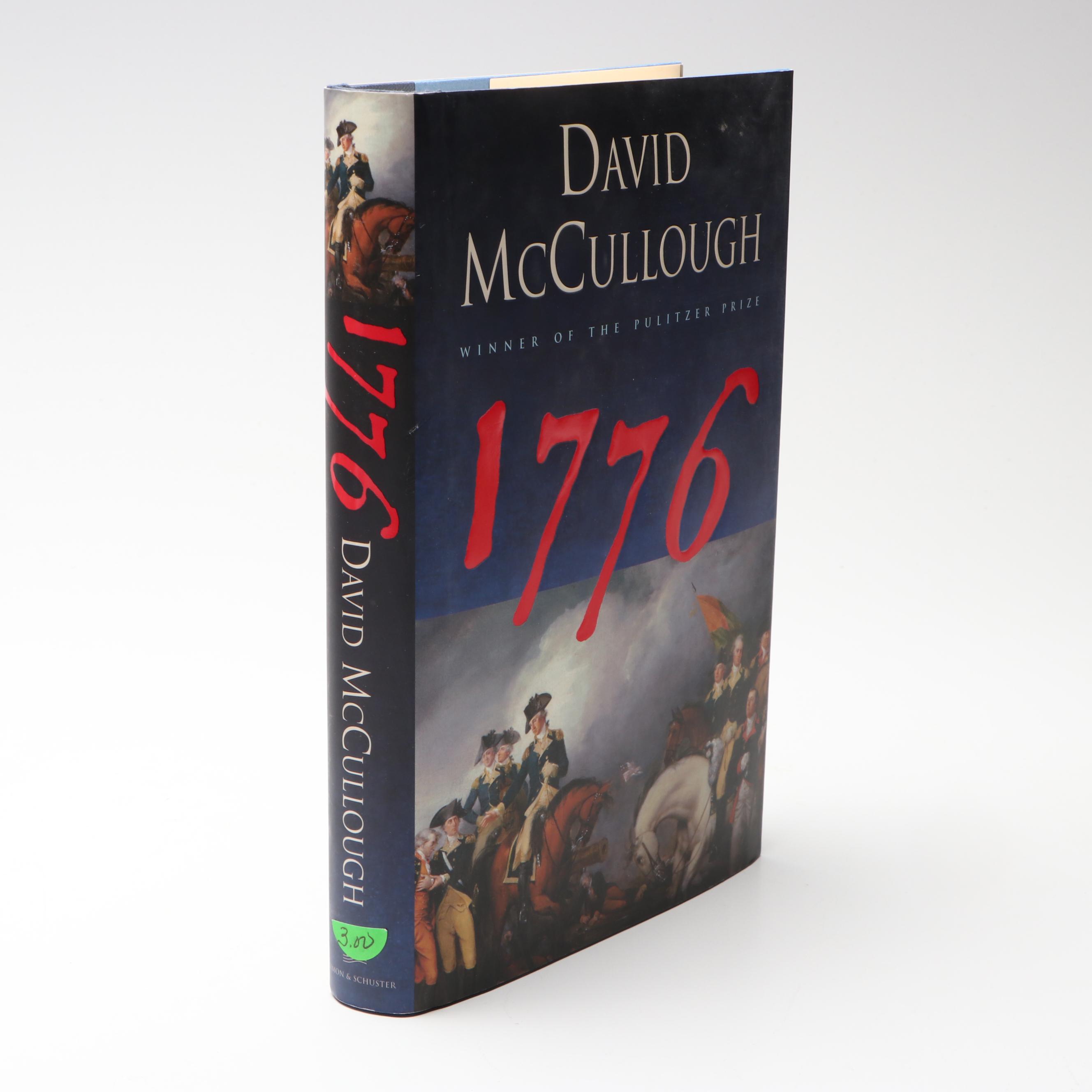 First Edition "1776" by David McCullough and More Books