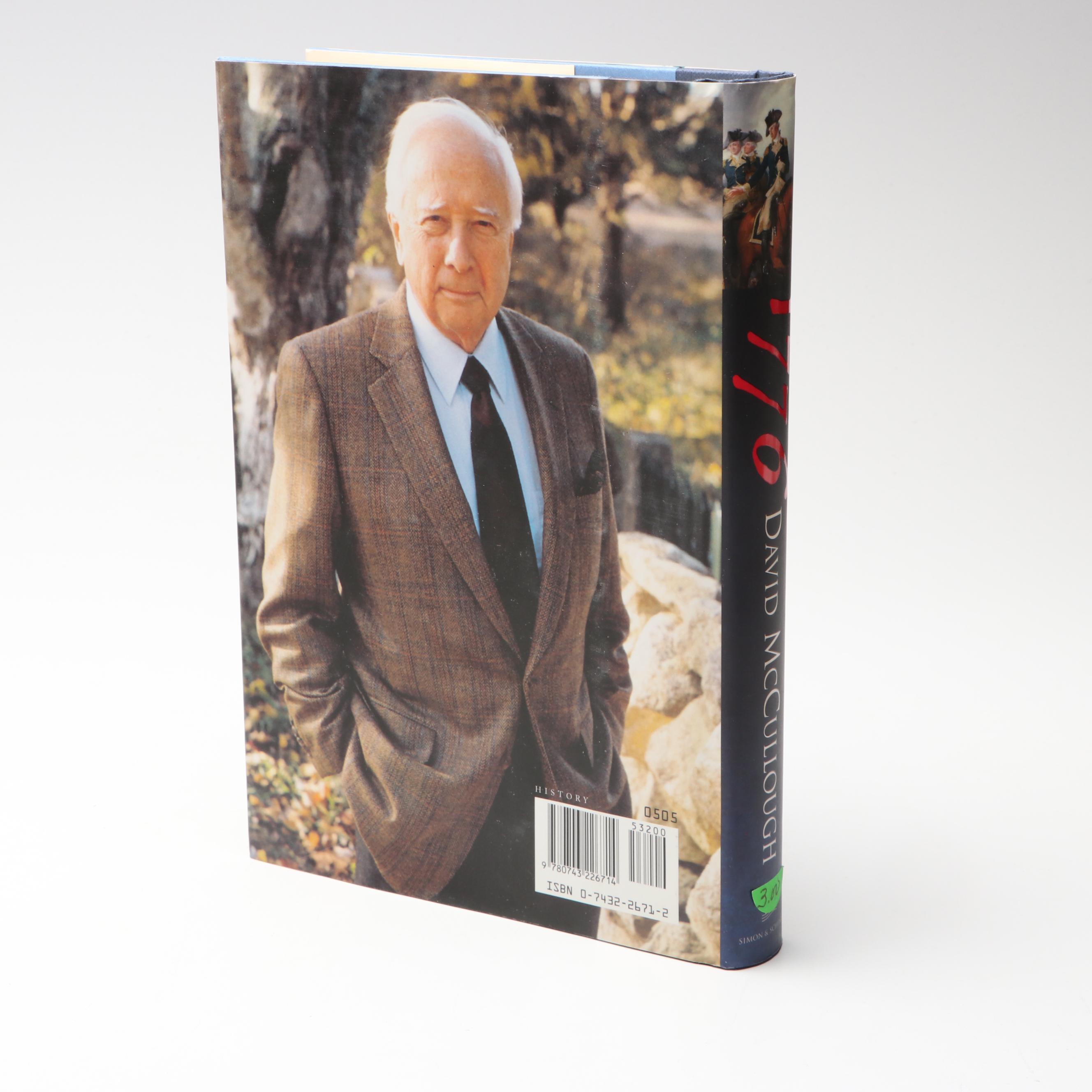 First Edition "1776" by David McCullough and More Books